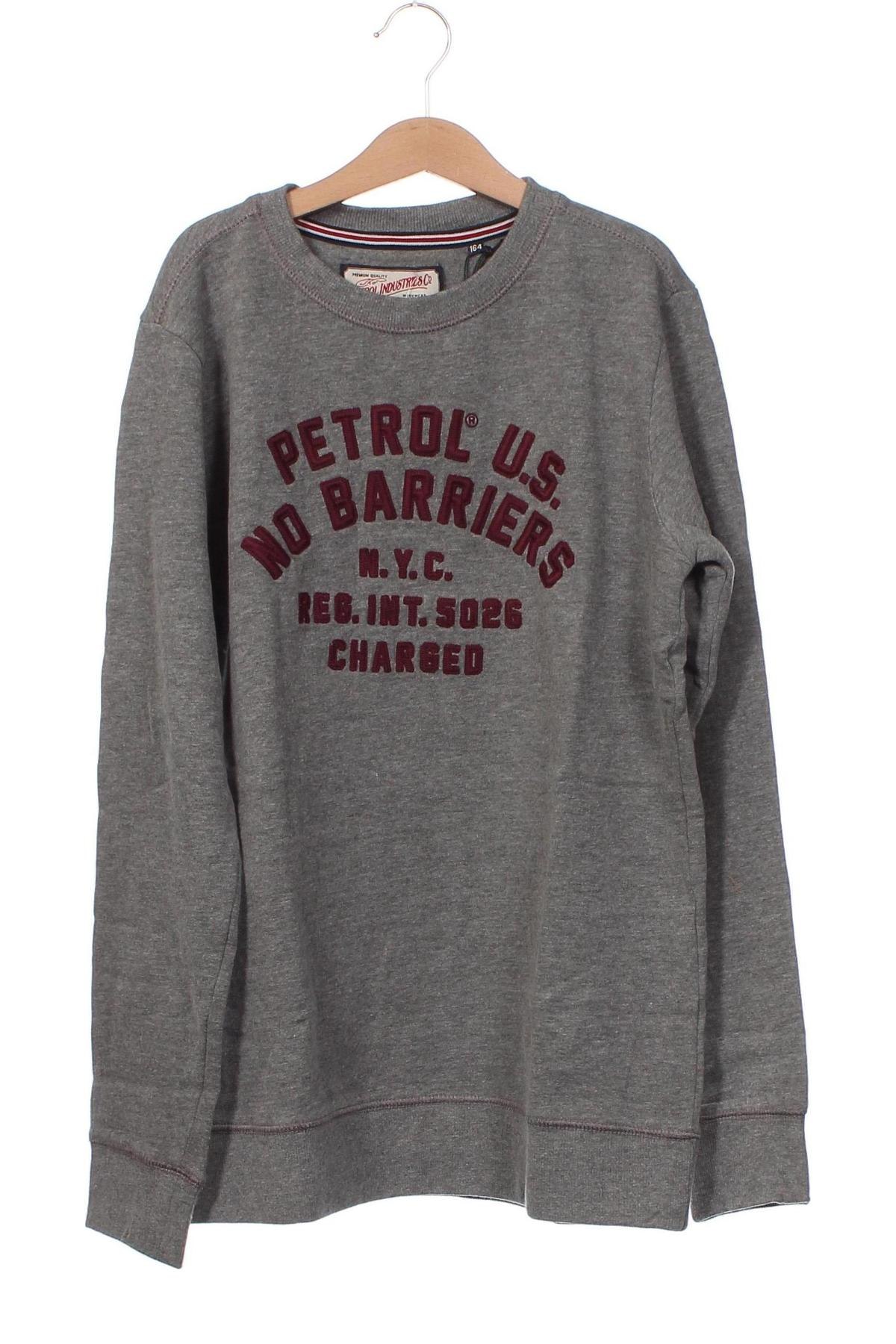 Kinder Shirt Petrol Industries, Größe 12-13y/ 158-164 cm, Farbe Grau, Preis € 6,30