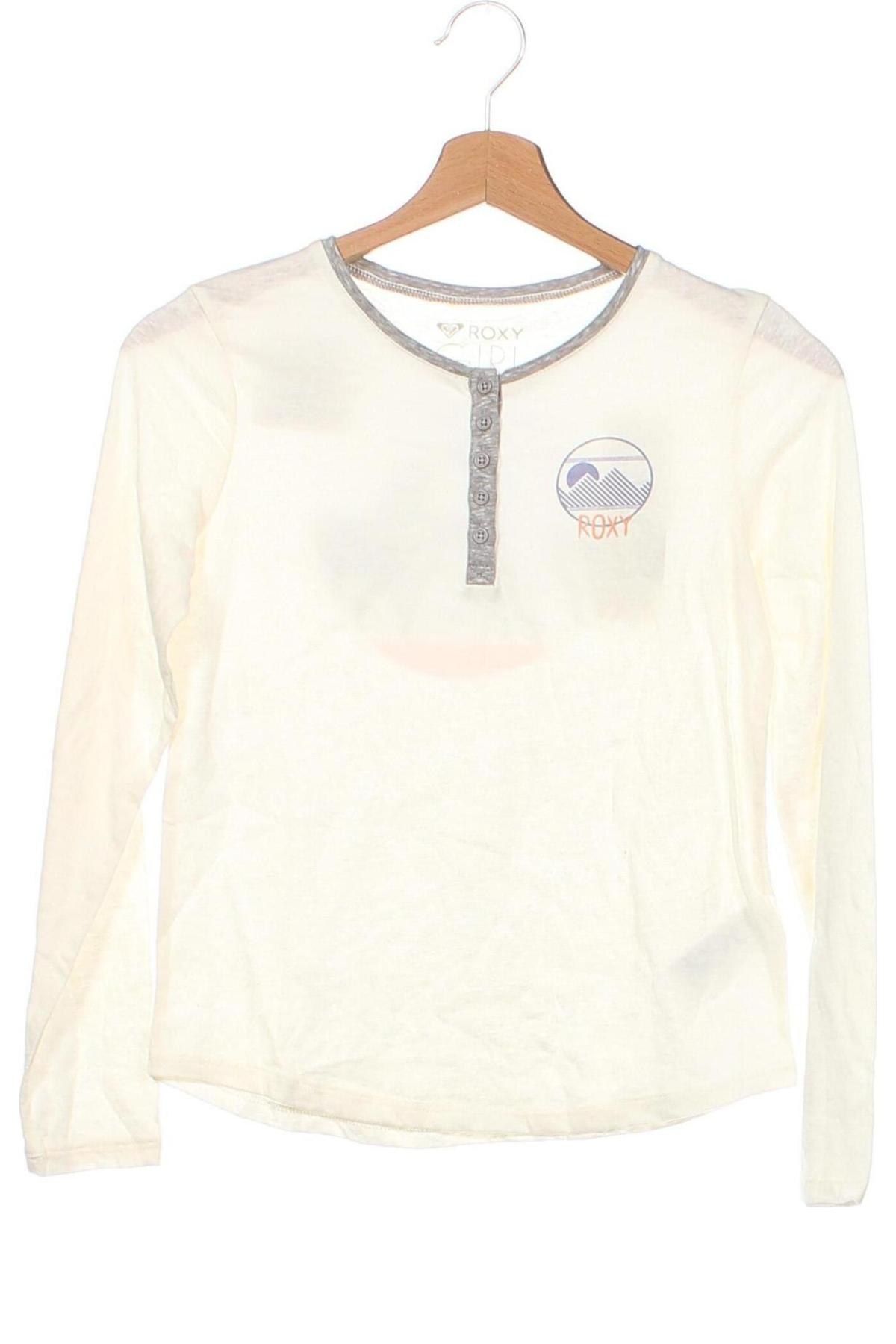 Kinder Shirt Roxy, Größe 11-12y/ 152-158 cm, Farbe Ecru, Preis 26,29 €