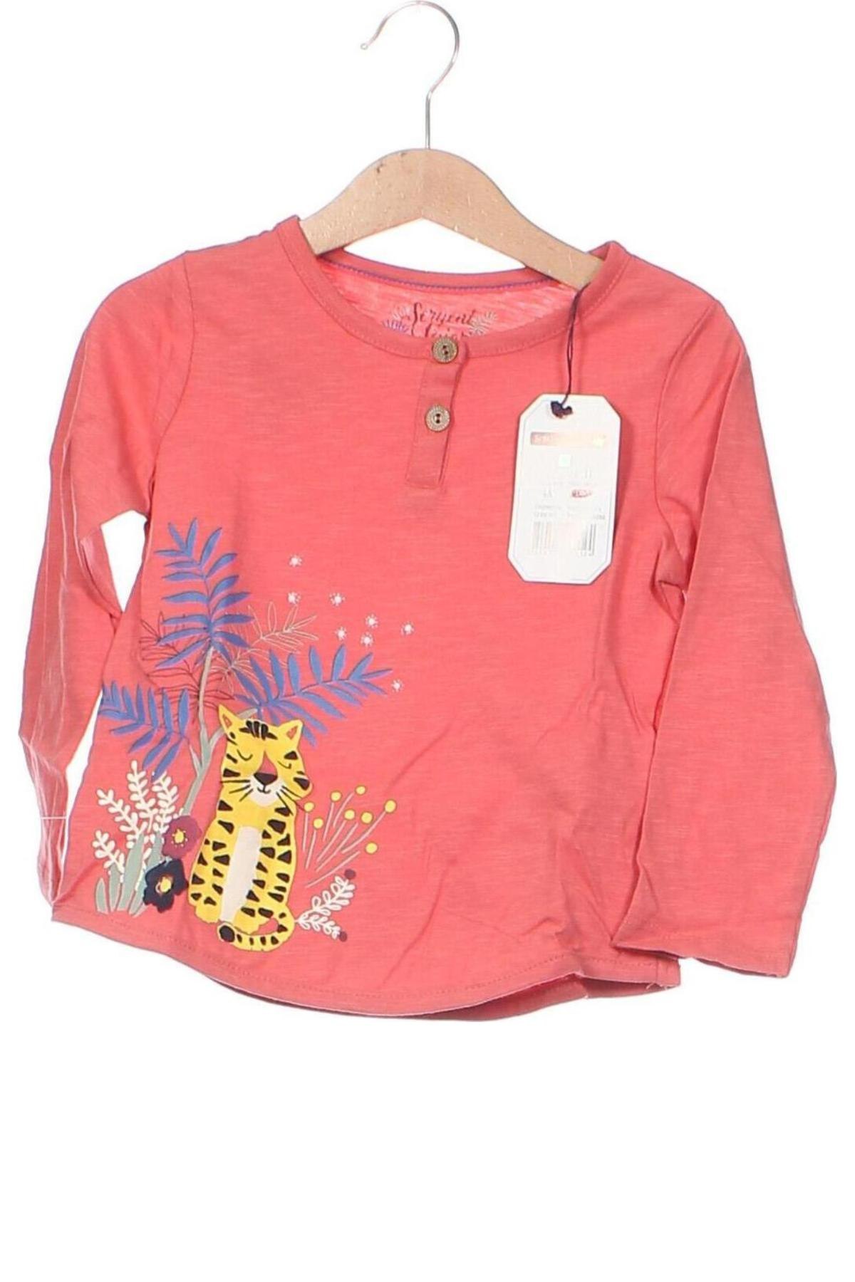 Kinder Shirt Sergent Major, Größe 3-4y/ 104-110 cm, Farbe Rosa, Preis 26,29 €