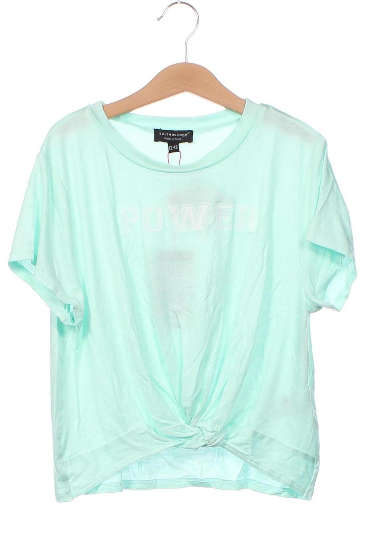 Kinder Shirt South Beach, Größe 12-13y/ 158-164 cm, Farbe Grün, Preis 6,31 €