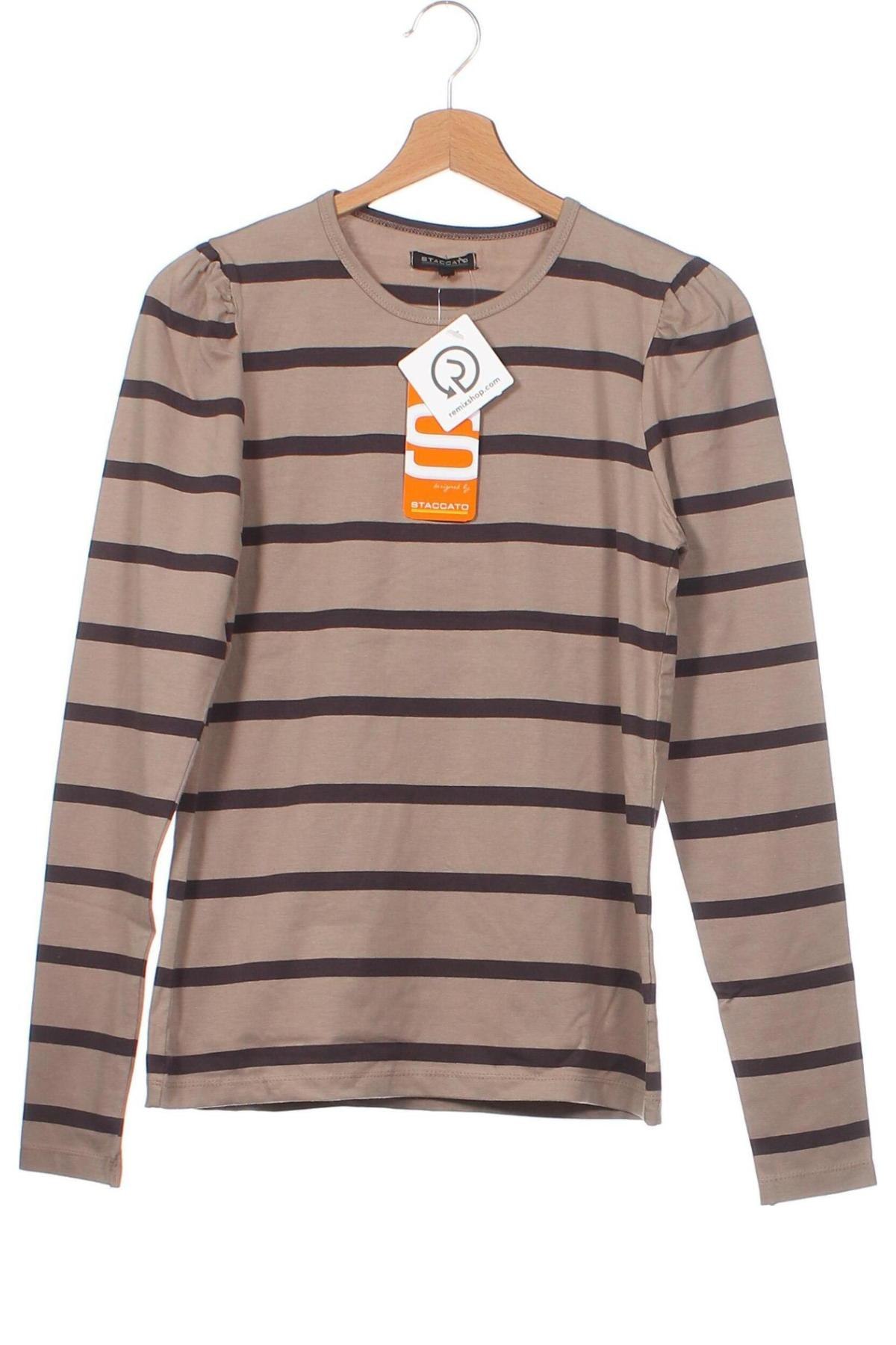 Kinder Shirt Staccato, Größe 15-18y/ 170-176 cm, Farbe Braun, Preis € 5,09