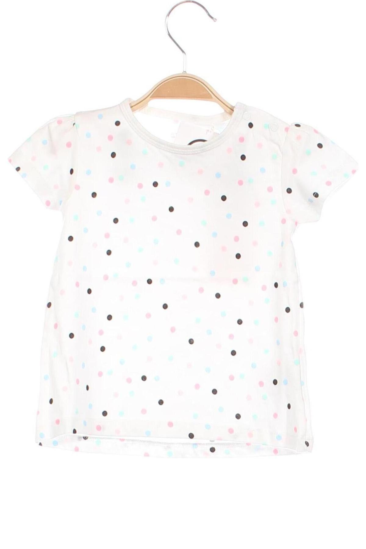 Kinder Shirt Staccato, Größe 9-12m/ 74-80 cm, Farbe Weiß, Preis 8,48 €