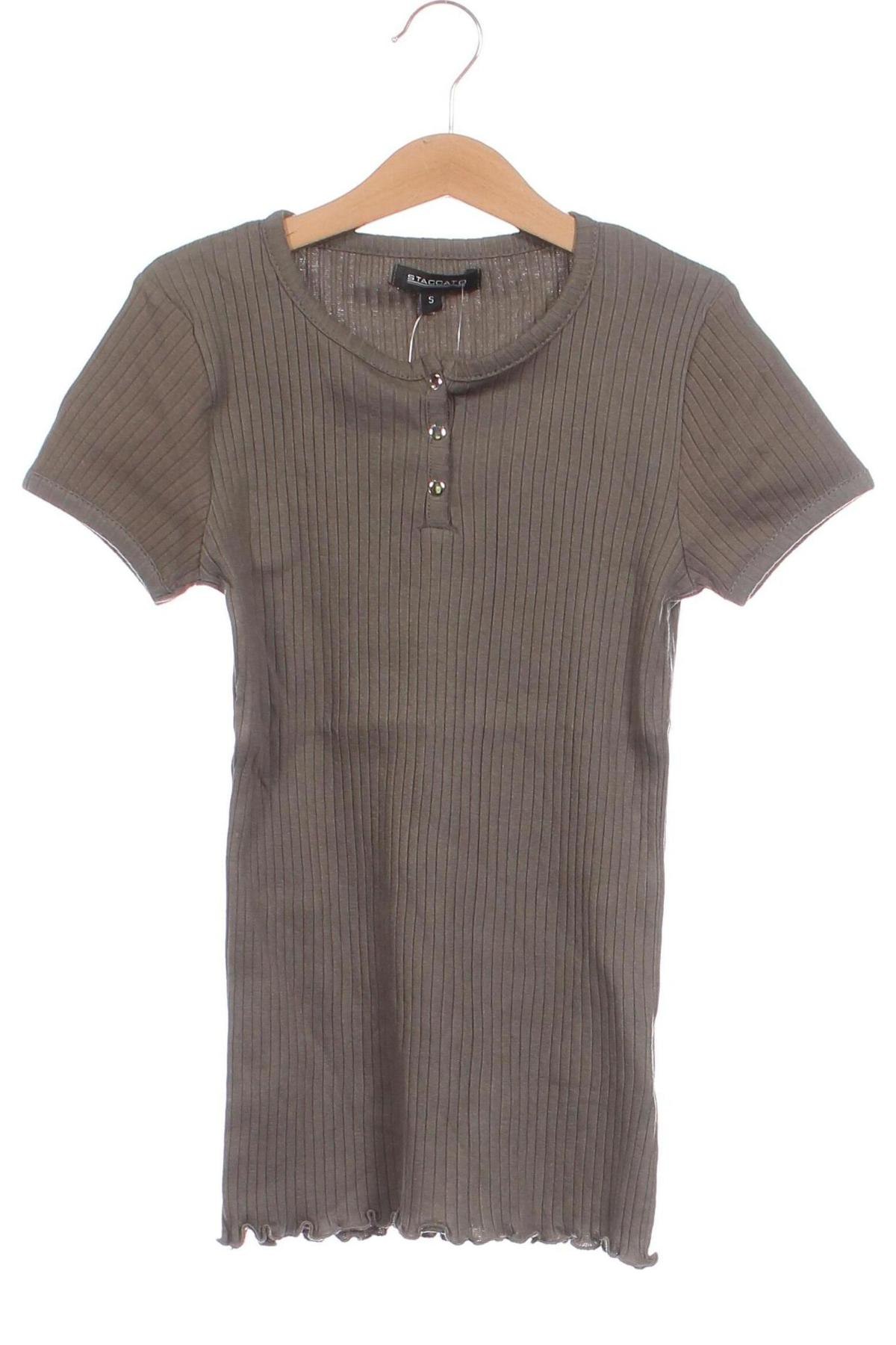 Kinder Shirt Staccato, Größe 10-11y/ 146-152 cm, Farbe Grün, Preis € 4,85