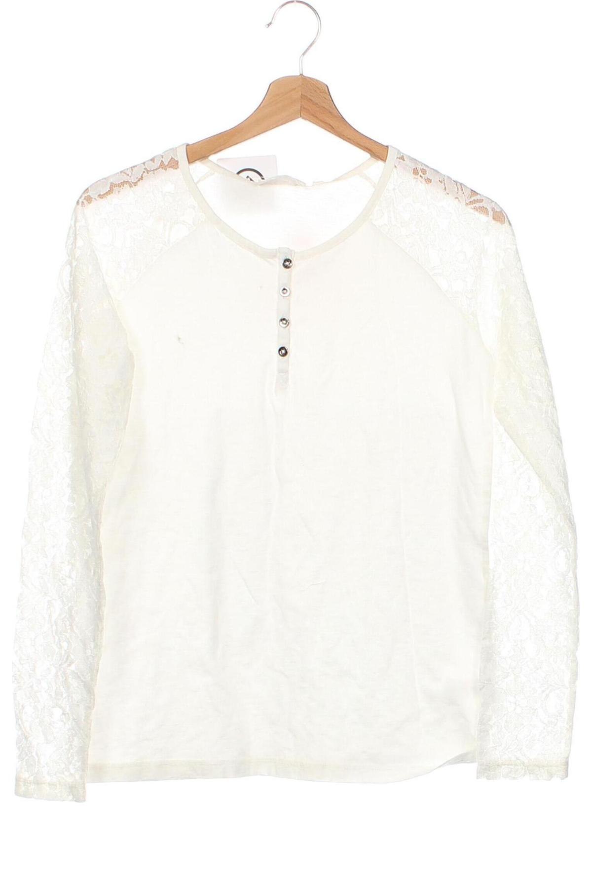 Детска блуза Tammy, Размер 12-13y/ 158-164 см, Цвят Бял, Цена 17,28 лв.