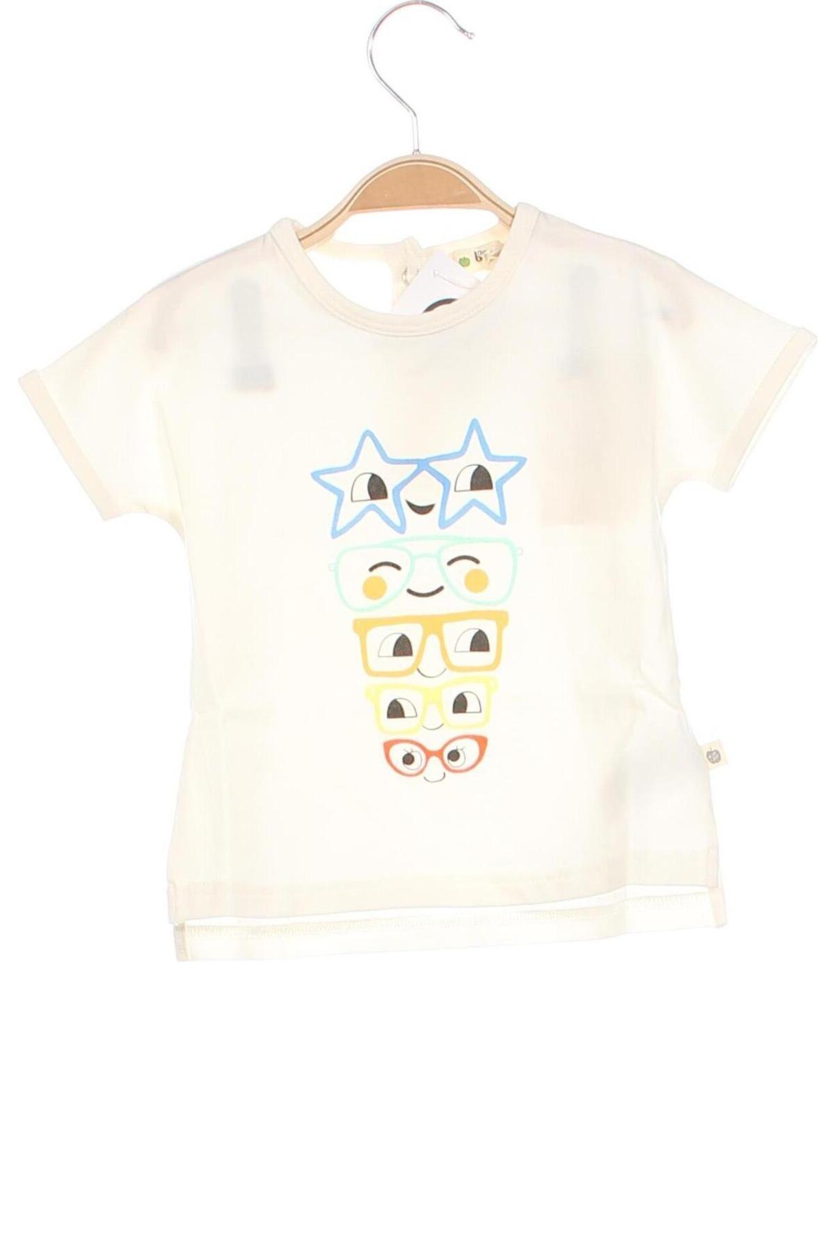Kinder Shirt The bonnie mob, Größe 9-12m/ 74-80 cm, Farbe Ecru, Preis 23,94 €