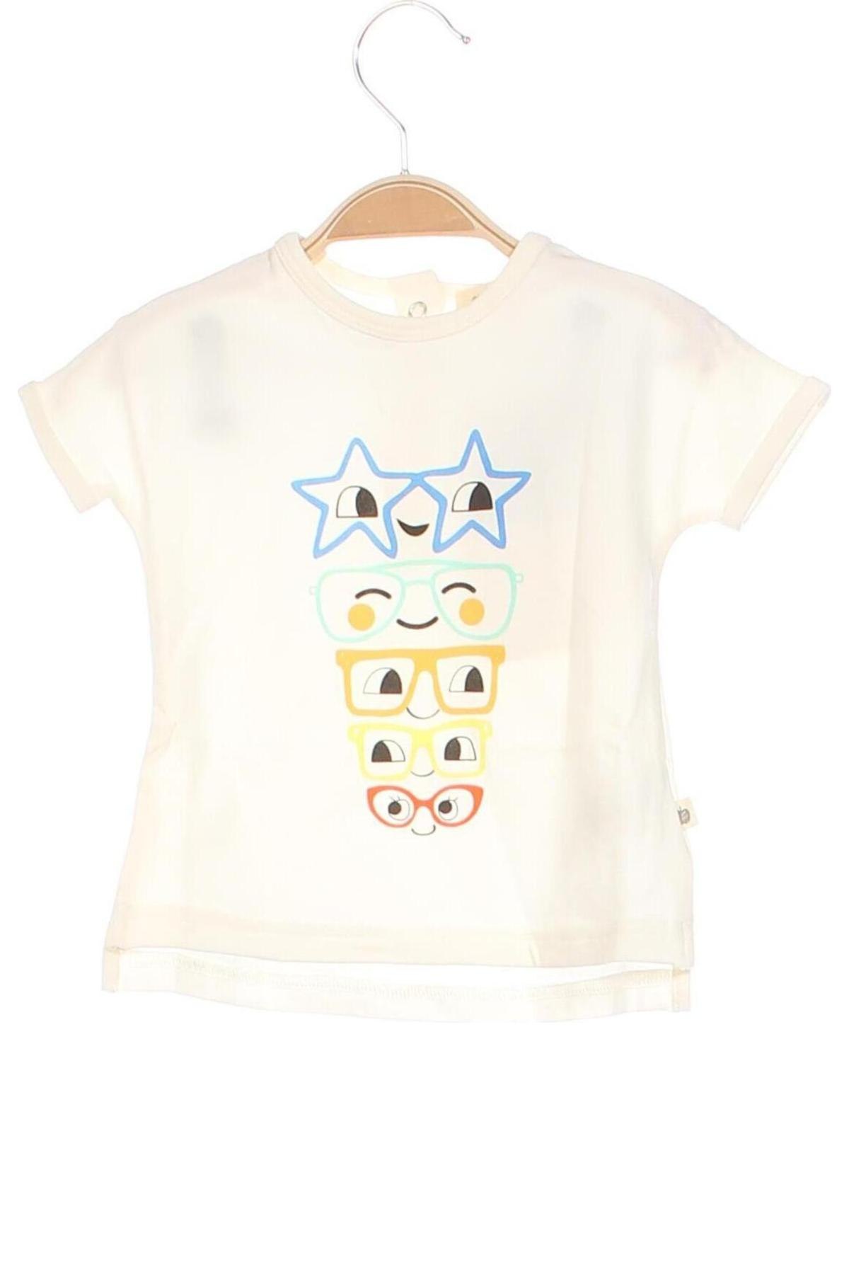 Kinder Shirt The bonnie mob, Größe 3-6m/ 62-68 cm, Farbe Ecru, Preis € 4,43
