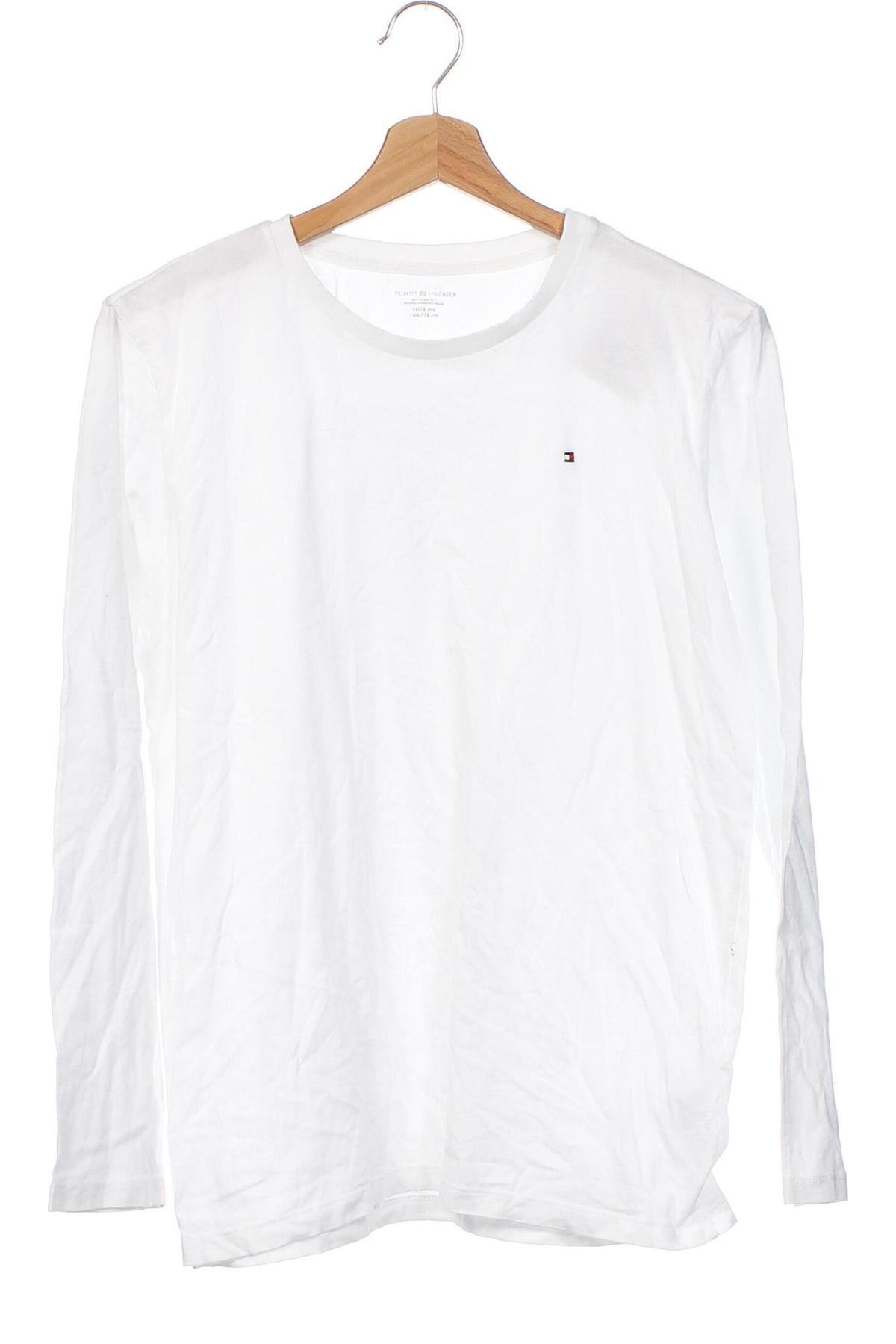 Παιδική μπλούζα Tommy Hilfiger, Μέγεθος 13-14y/ 164-168 εκ., Χρώμα Λευκό, Τιμή 22,20 €