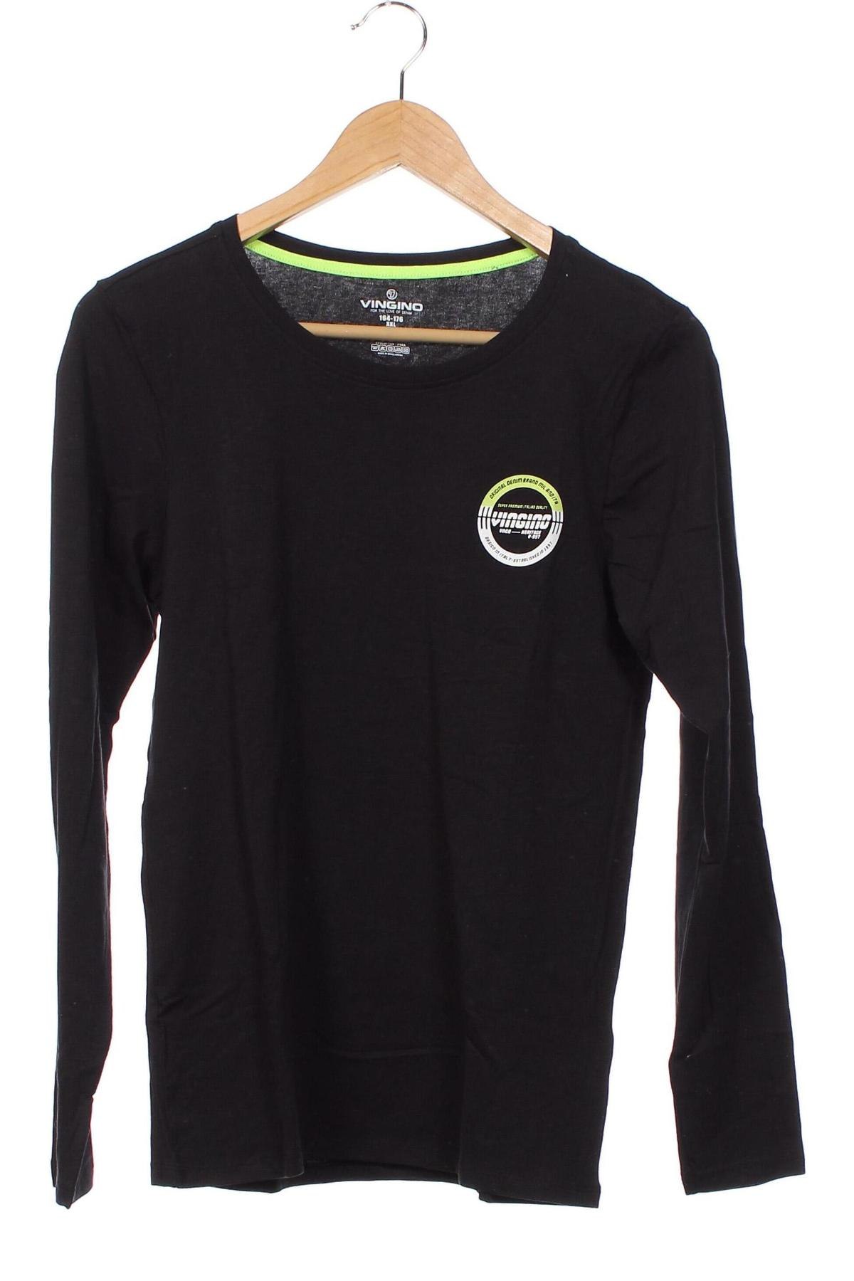 Παιδική μπλούζα Vingino, Μέγεθος 14-15y/ 168-170 εκ., Χρώμα Μαύρο, Τιμή 7,27 €