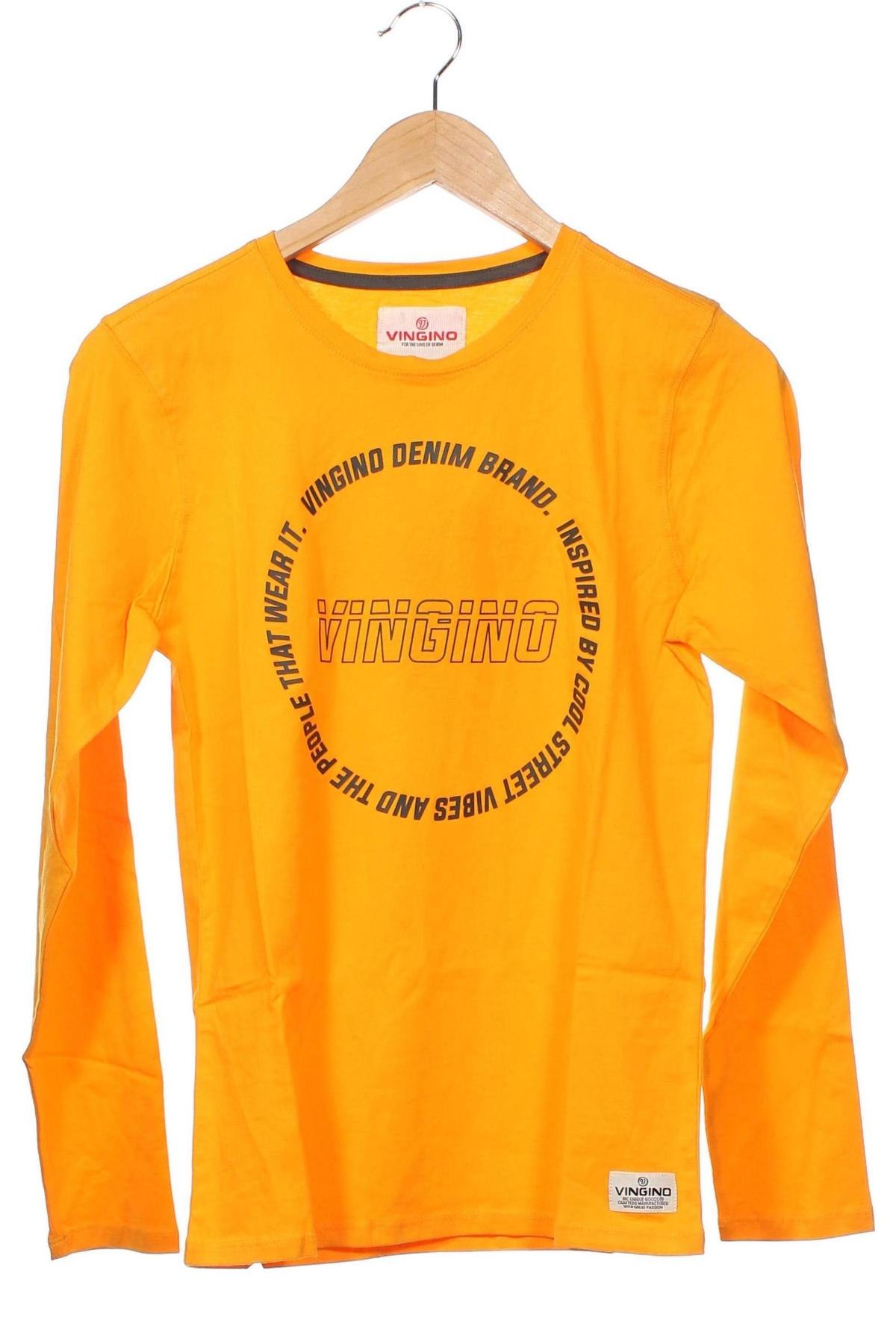 Kinder Shirt Vingino, Größe 12-13y/ 158-164 cm, Farbe Gelb, Preis 8,48 €