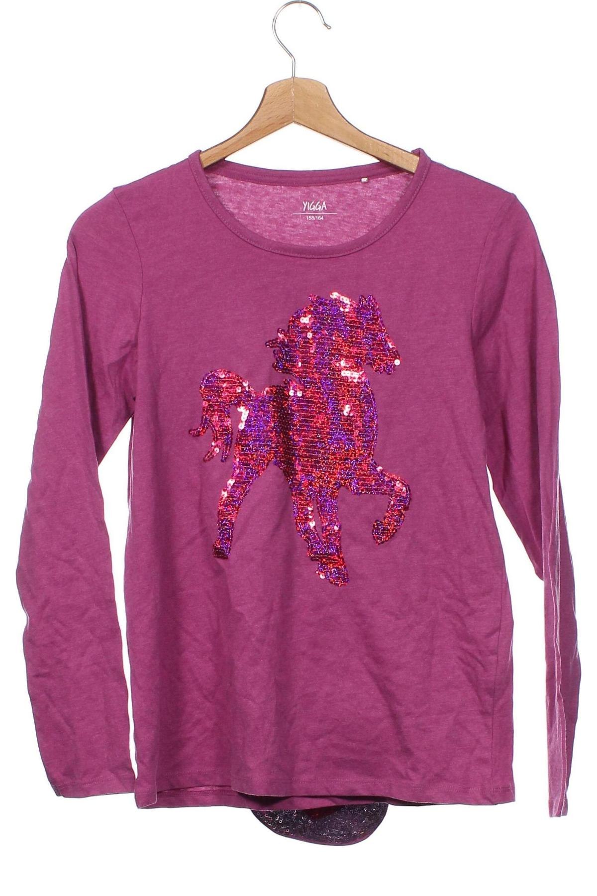 Kinder Shirt Yigga, Größe 12-13y/ 158-164 cm, Farbe Rosa, Preis 5,13 €