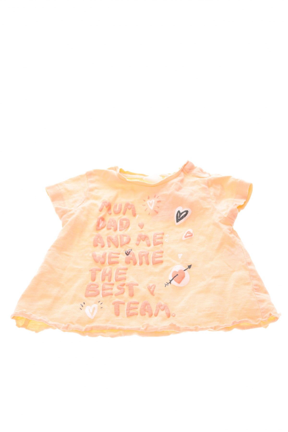 Kinder Shirt Zara, Größe 6-9m/ 68-74 cm, Farbe Orange, Preis € 2,46