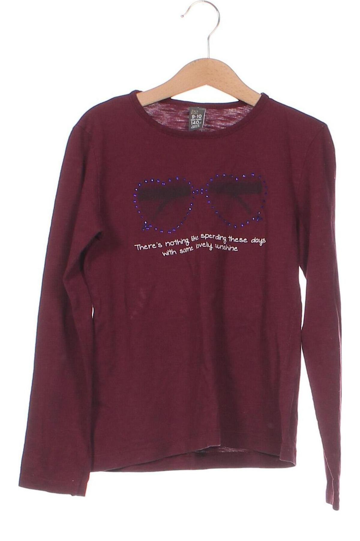 Παιδική μπλούζα Zara, Μέγεθος 9-10y/ 140-146 εκ., Χρώμα Βιολετί, Τιμή 3,90 €