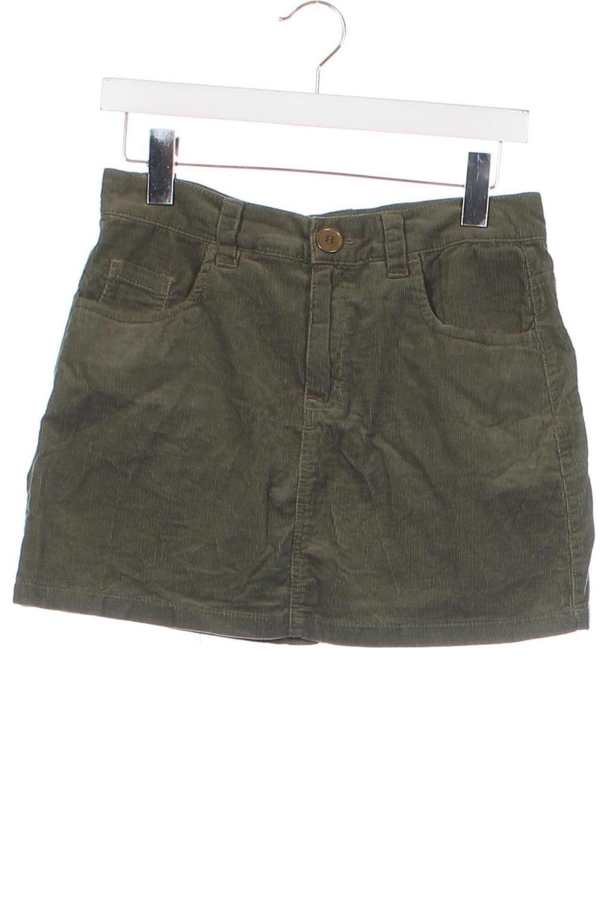 Παιδική φούστα, Μέγεθος 15-18y/ 170-176 εκ., Χρώμα Πράσινο, Τιμή 7,44 €