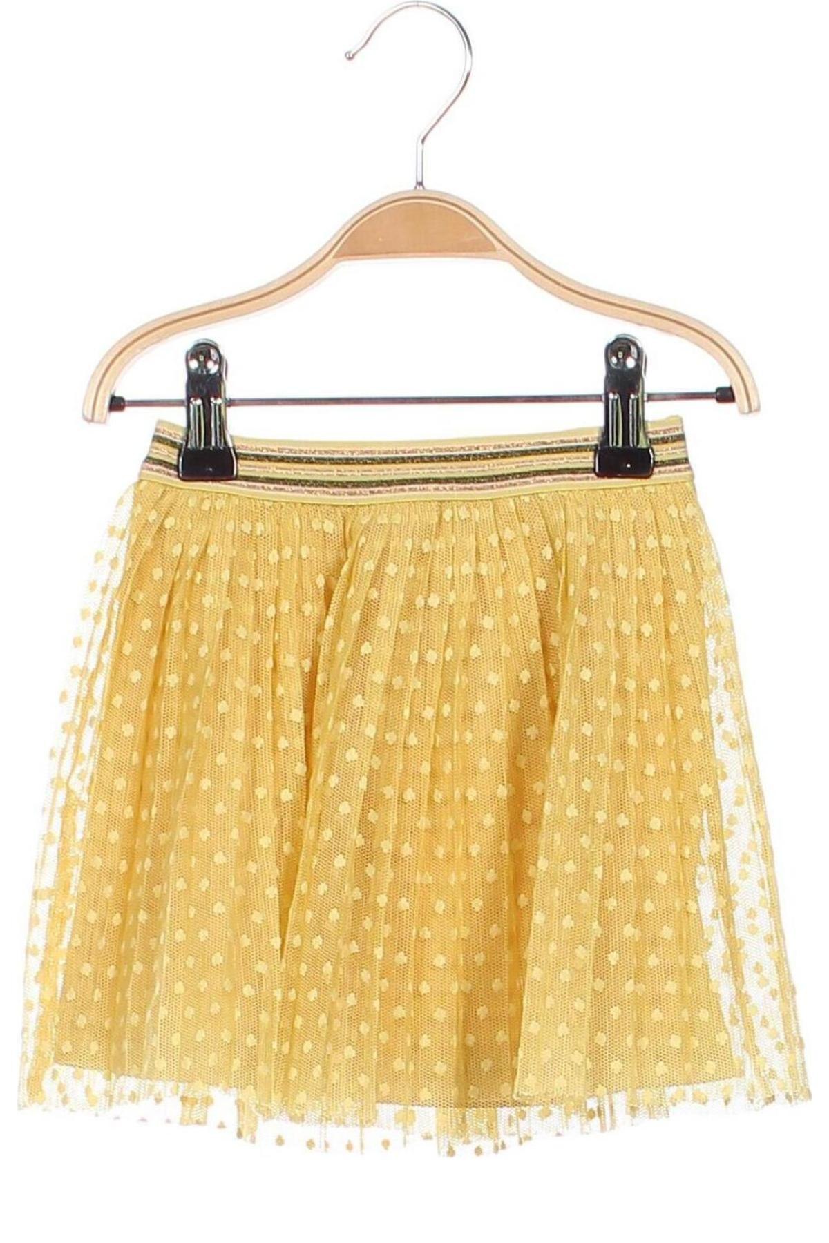 Παιδική φούστα Kiabi, Μέγεθος 3-4y/ 104-110 εκ., Χρώμα Κίτρινο, Τιμή 7,16 €