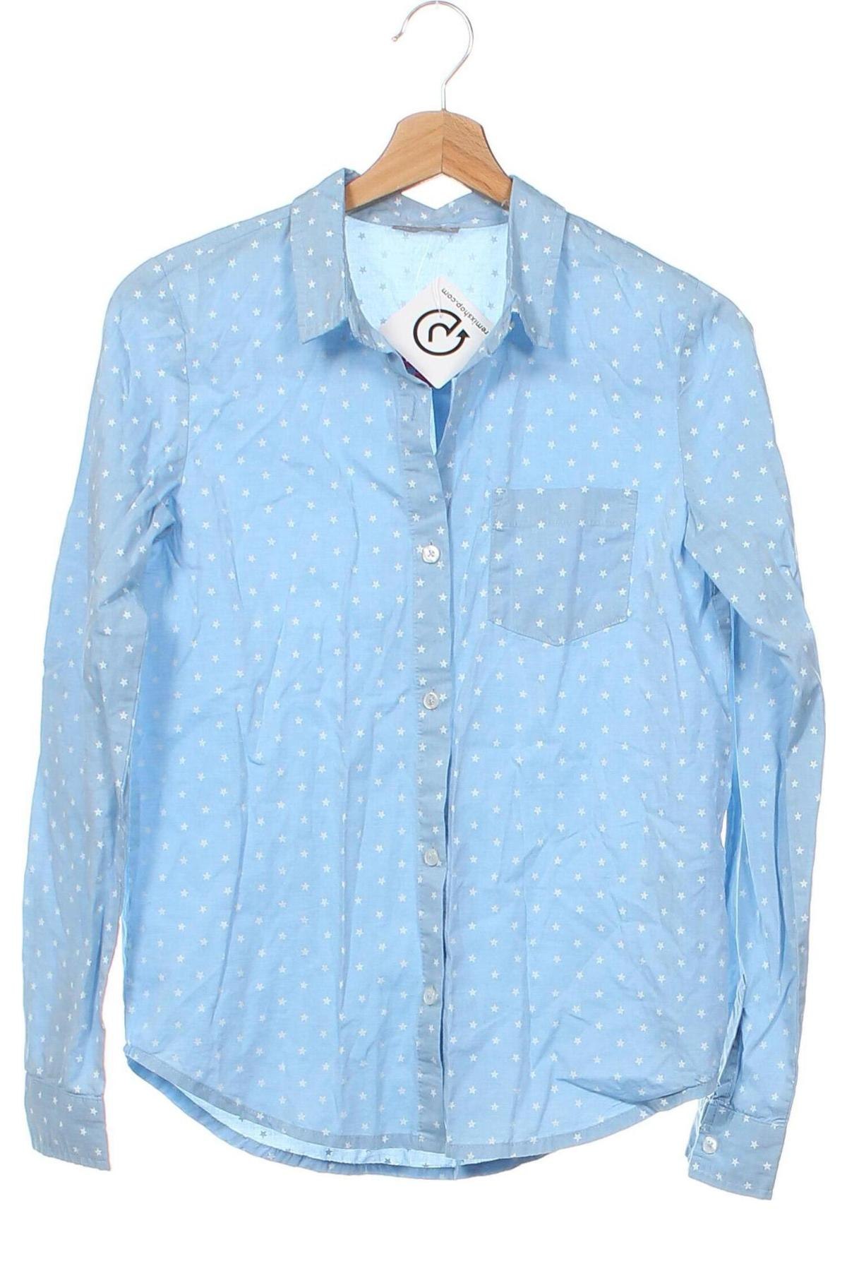 Детска риза, Размер 12-13y/ 158-164 см, Цвят Син, Цена 9,18 лв.