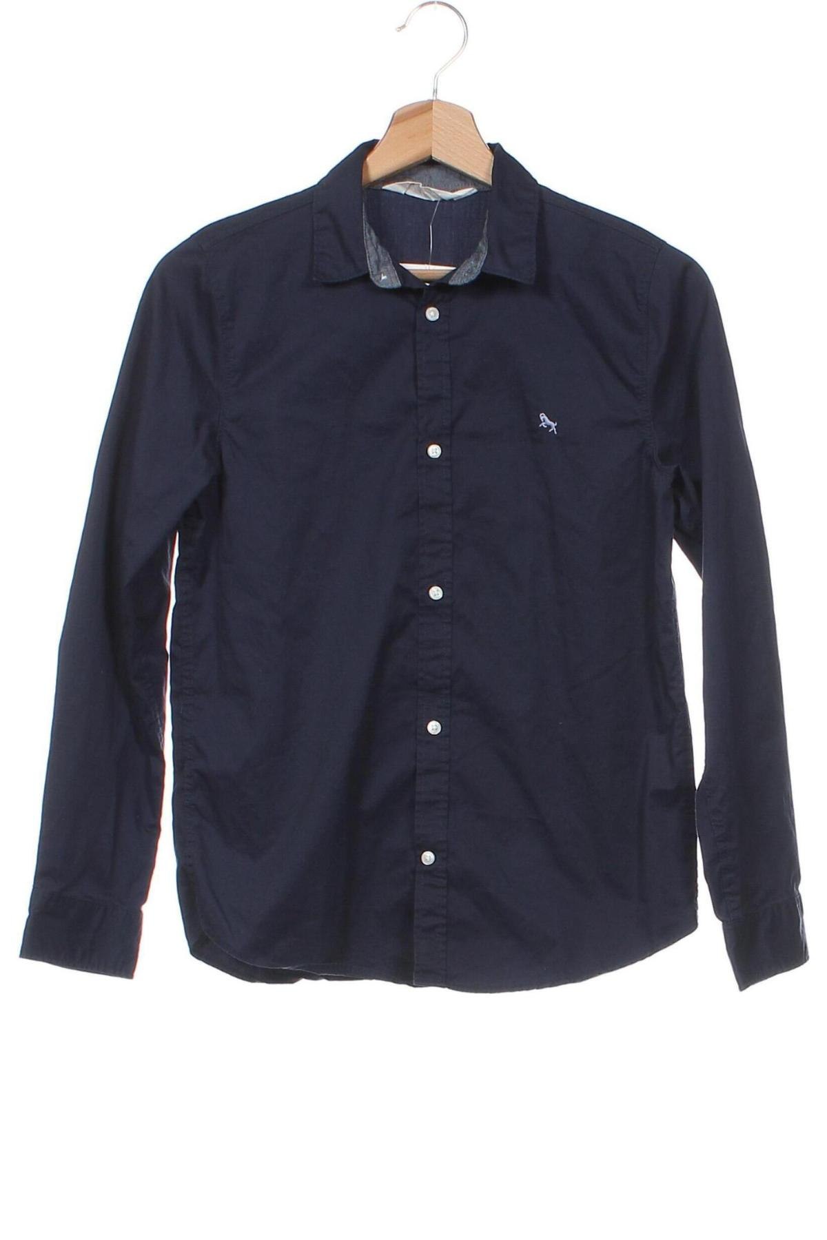 Παιδικό πουκάμισο H&M, Μέγεθος 11-12y/ 152-158 εκ., Χρώμα Μπλέ, Τιμή 8,18 €