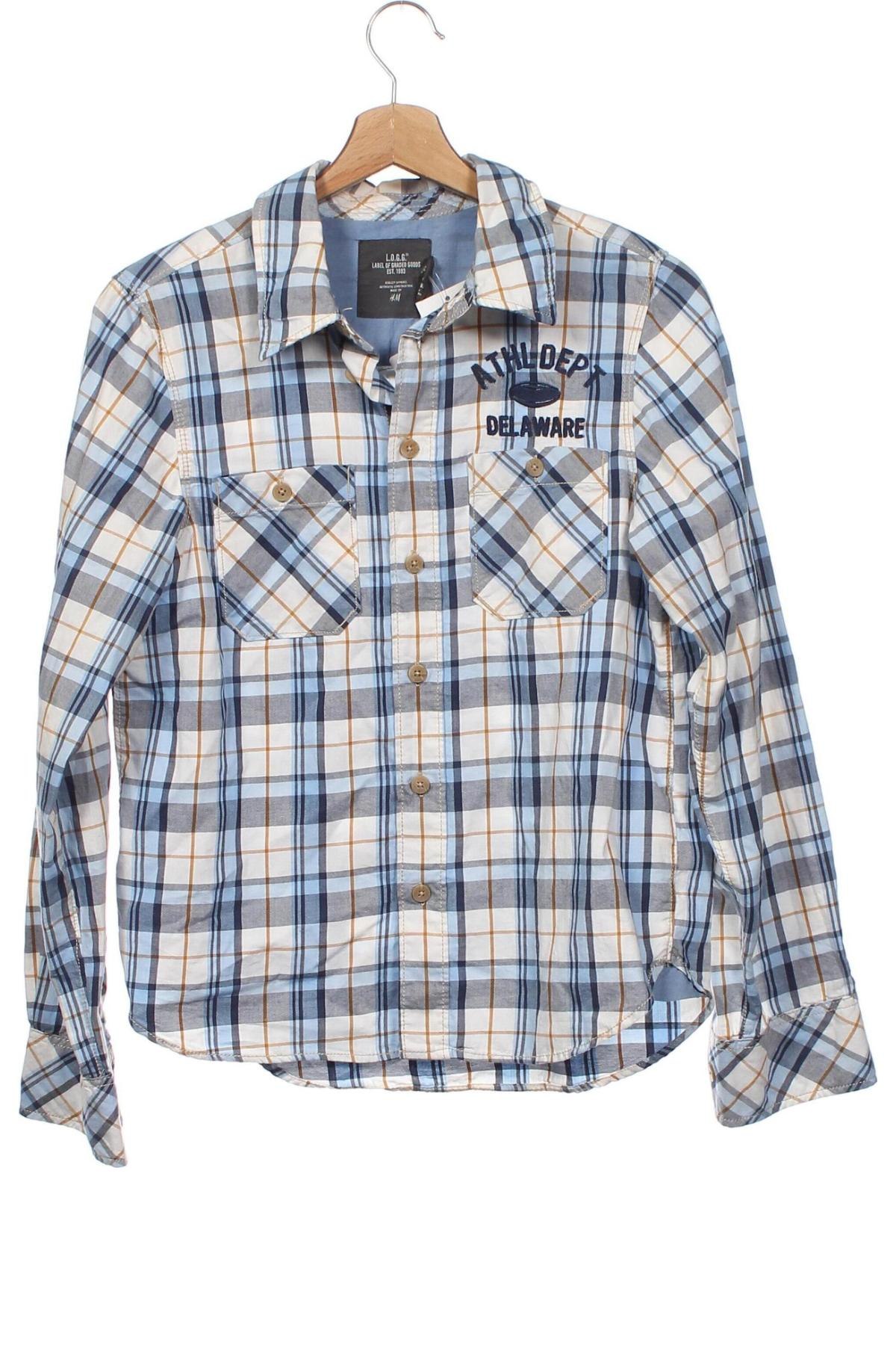 Παιδικό πουκάμισο H&M L.O.G.G., Μέγεθος 12-13y/ 158-164 εκ., Χρώμα Πολύχρωμο, Τιμή 4,12 €