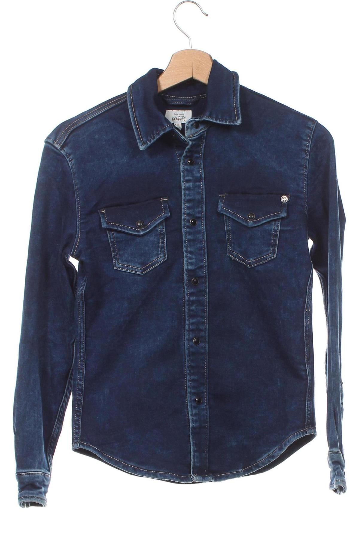Kinderhemd Pepe Jeans, Größe 11-12y/ 152-158 cm, Farbe Blau, Preis € 28,39