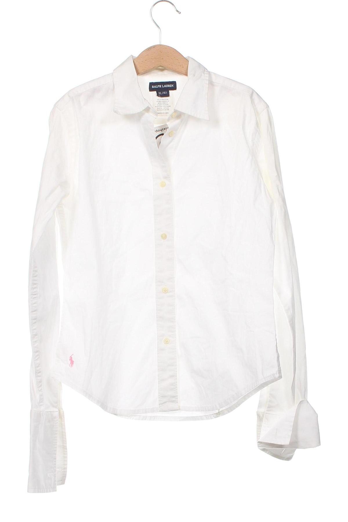 Dětská košile  Ralph Lauren, Velikost 15-18y/ 170-176 cm, Barva Bílá, Cena  765,00 Kč
