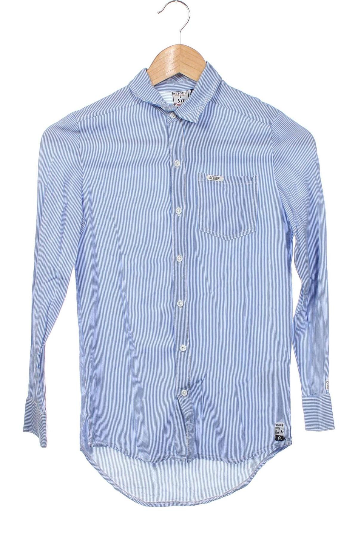 Kinderhemd Retour Jeans, Größe 11-12y/ 152-158 cm, Farbe Blau, Preis € 3,74
