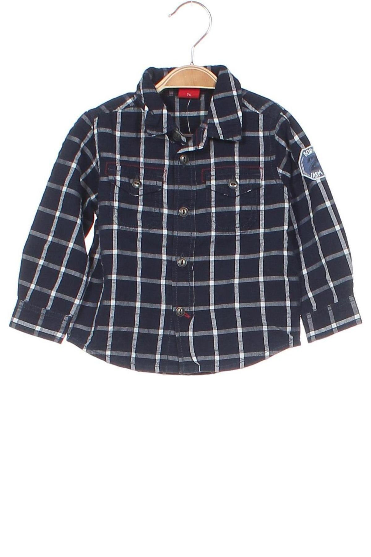 Παιδικό πουκάμισο S.Oliver, Μέγεθος 6-9m/ 68-74 εκ., Χρώμα Μπλέ, Τιμή 5,94 €