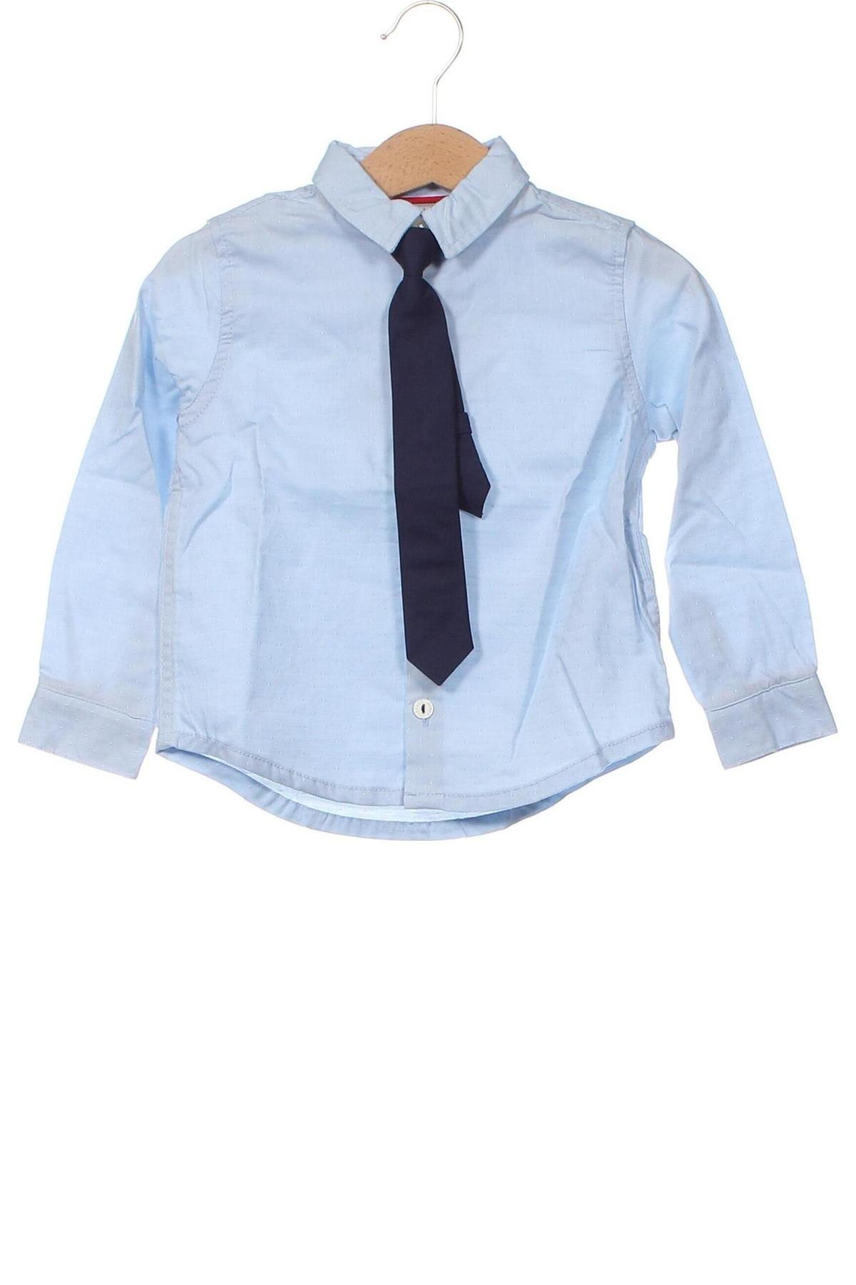 Детска риза Sergent Major, Размер 18-24m/ 86-98 см, Цвят Син, Цена 51,00 лв.