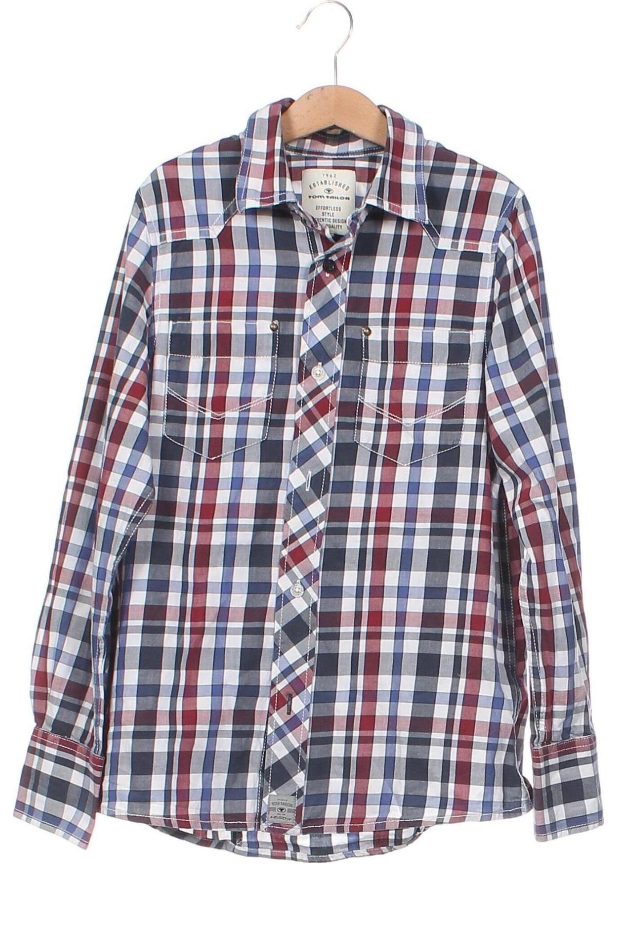 Παιδικό πουκάμισο Tom Tailor, Μέγεθος 11-12y/ 152-158 εκ., Χρώμα Πολύχρωμο, Τιμή 4,76 €