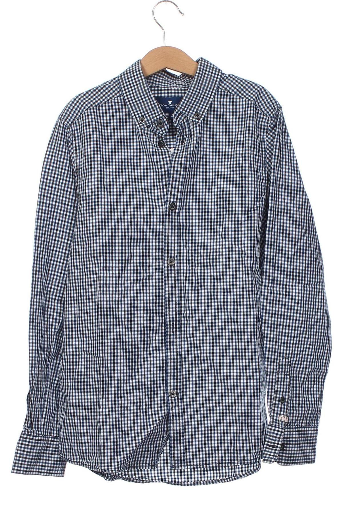 Παιδικό πουκάμισο Tom Tailor, Μέγεθος 10-11y/ 146-152 εκ., Χρώμα Μπλέ, Τιμή 4,76 €