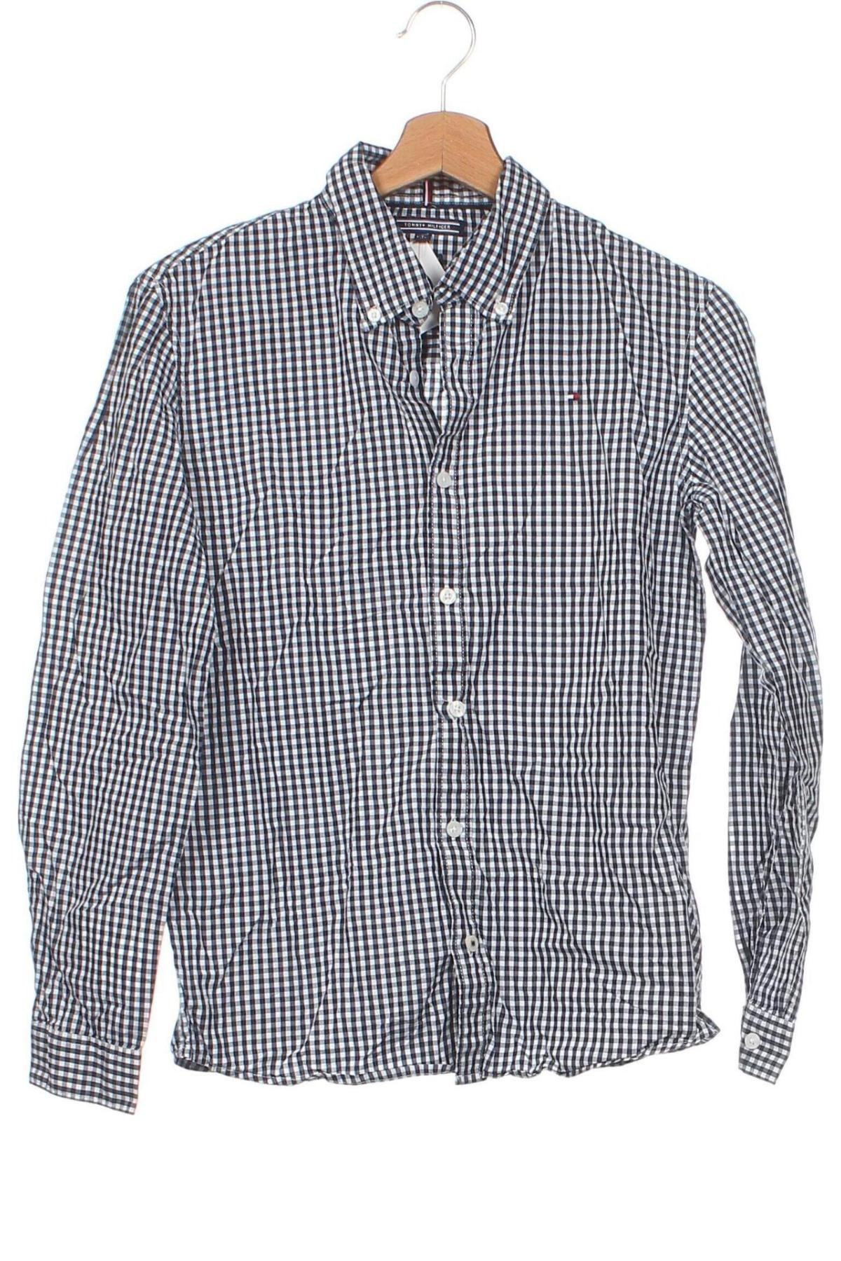 Παιδικό πουκάμισο Tommy Hilfiger, Μέγεθος 12-13y/ 158-164 εκ., Χρώμα Πολύχρωμο, Τιμή 23,11 €