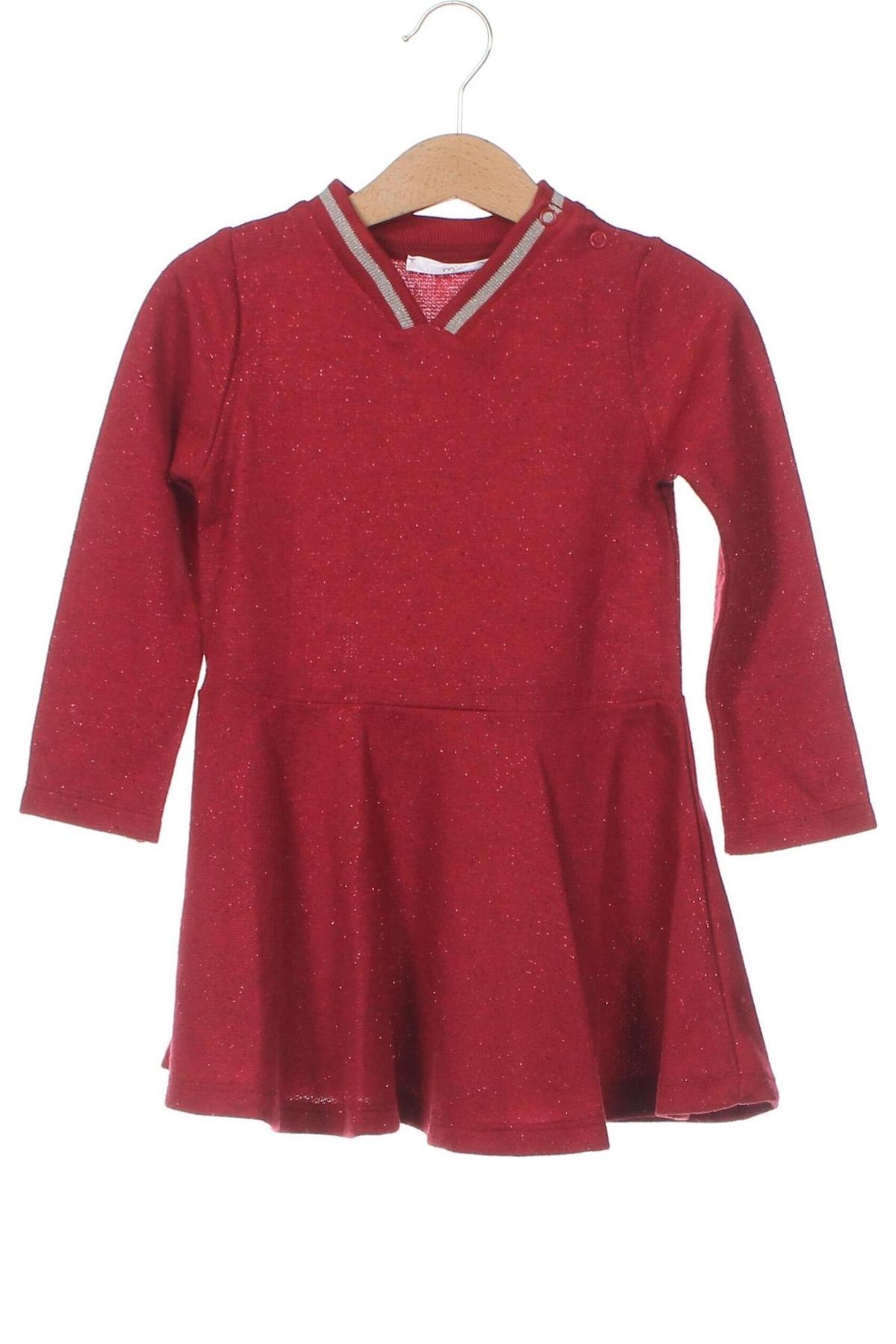 Παιδικό φόρεμα, Μέγεθος 18-24m/ 86-98 εκ., Χρώμα Κόκκινο, Τιμή 9,47 €