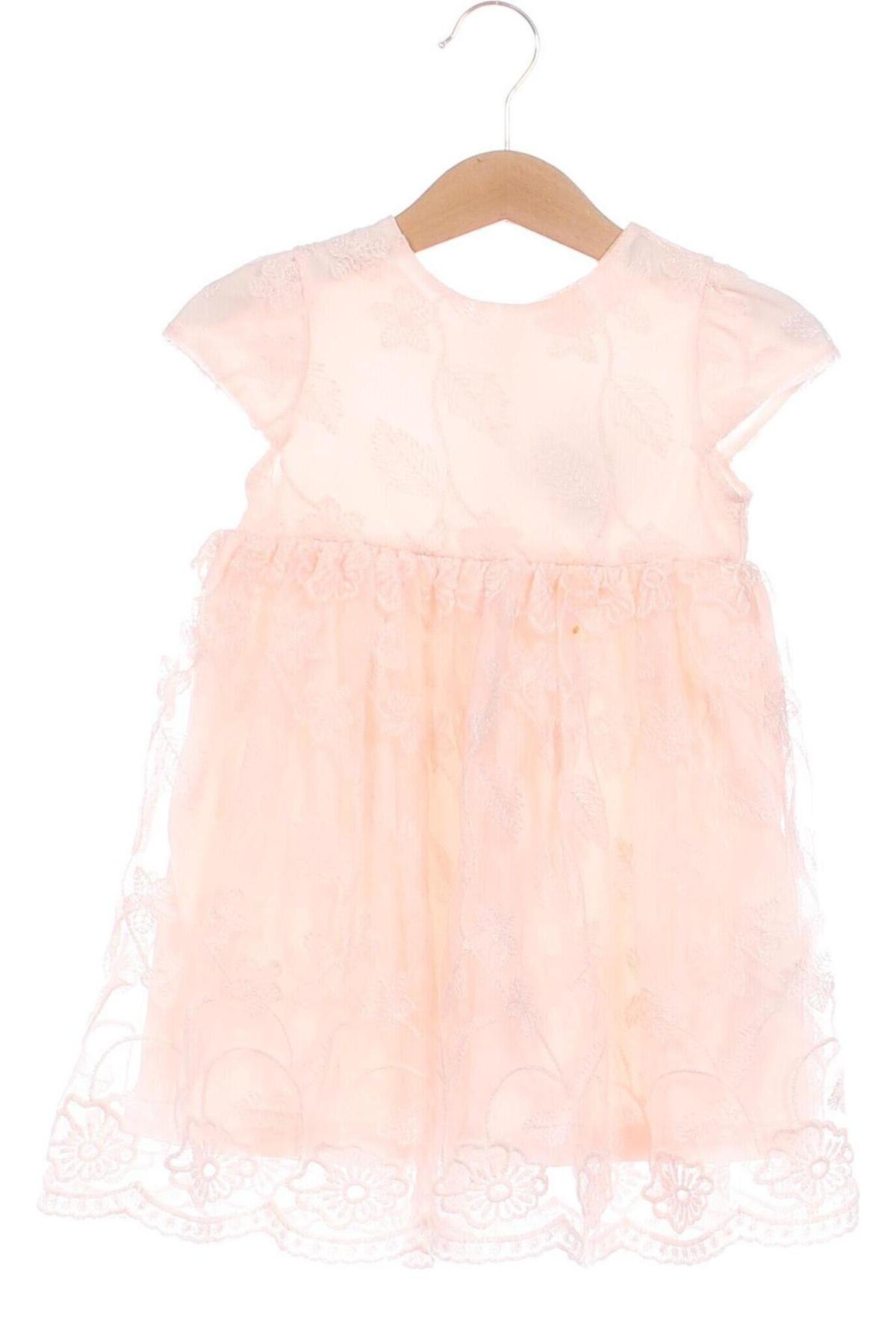 Παιδικό φόρεμα, Μέγεθος 18-24m/ 86-98 εκ., Χρώμα Ρόζ , Τιμή 7,02 €