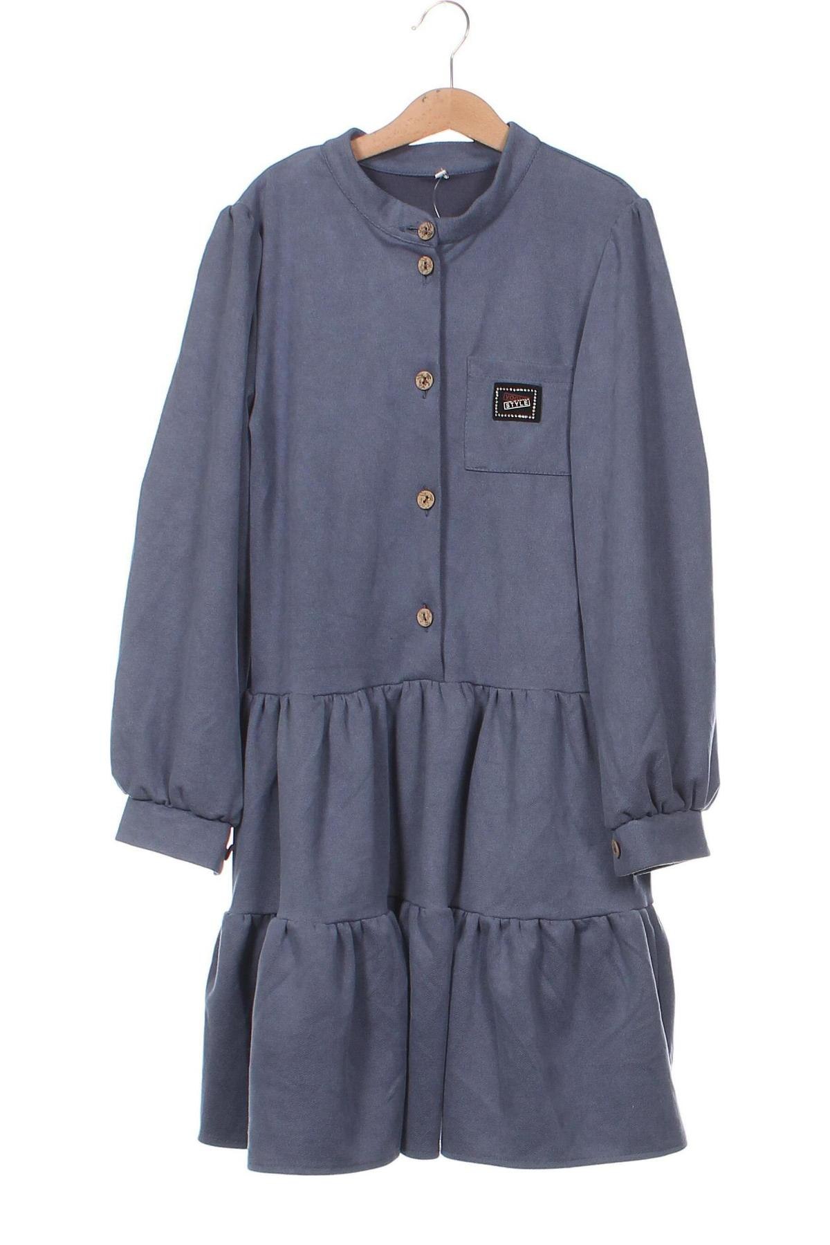 Kinderkleid, Größe 10-11y/ 146-152 cm, Farbe Blau, Preis 9,67 €