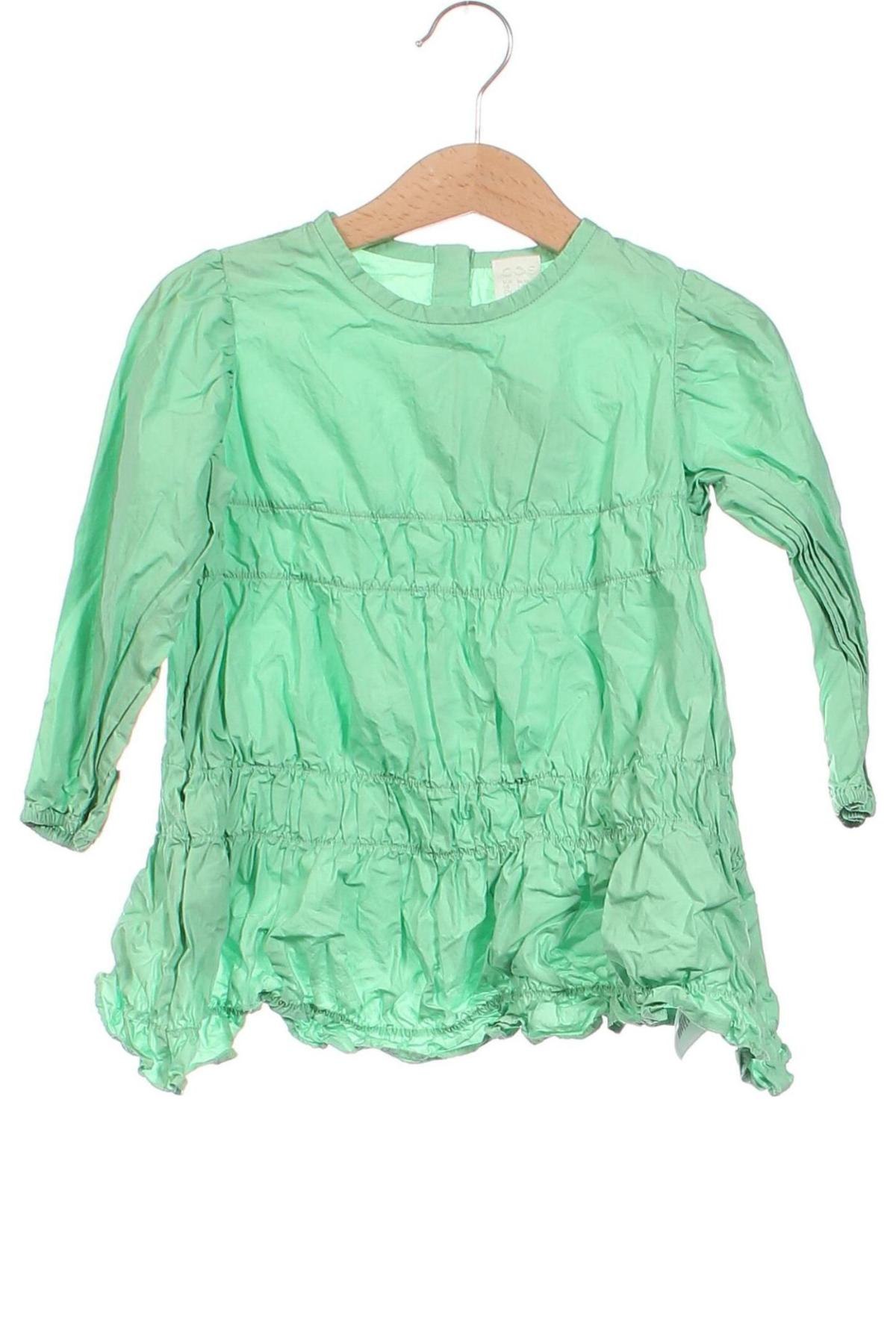 Παιδικό φόρεμα COS, Μέγεθος 18-24m/ 86-98 εκ., Χρώμα Πράσινο, Τιμή 21,42 €