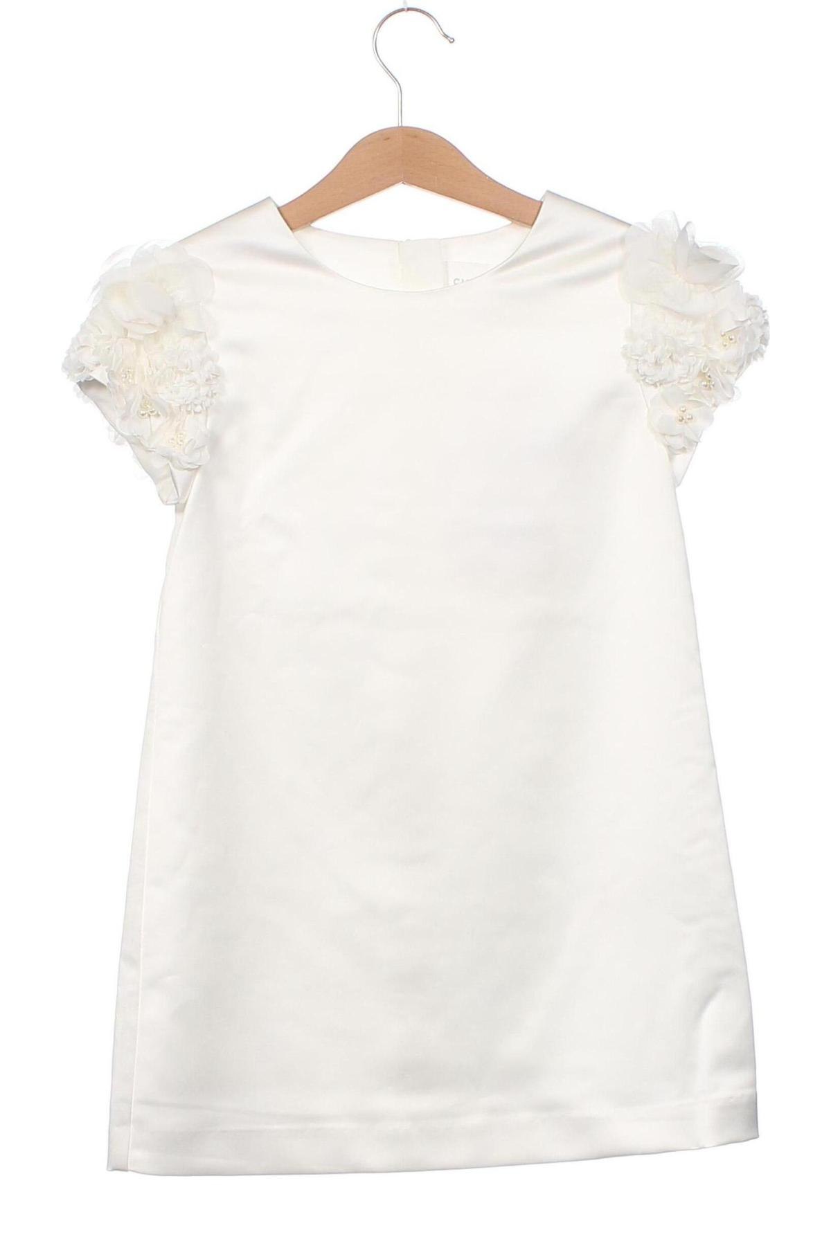 Детска рокля Charabia, Размер 5-6y/ 116-122 см, Цвят Бял, Цена 118,26 лв.