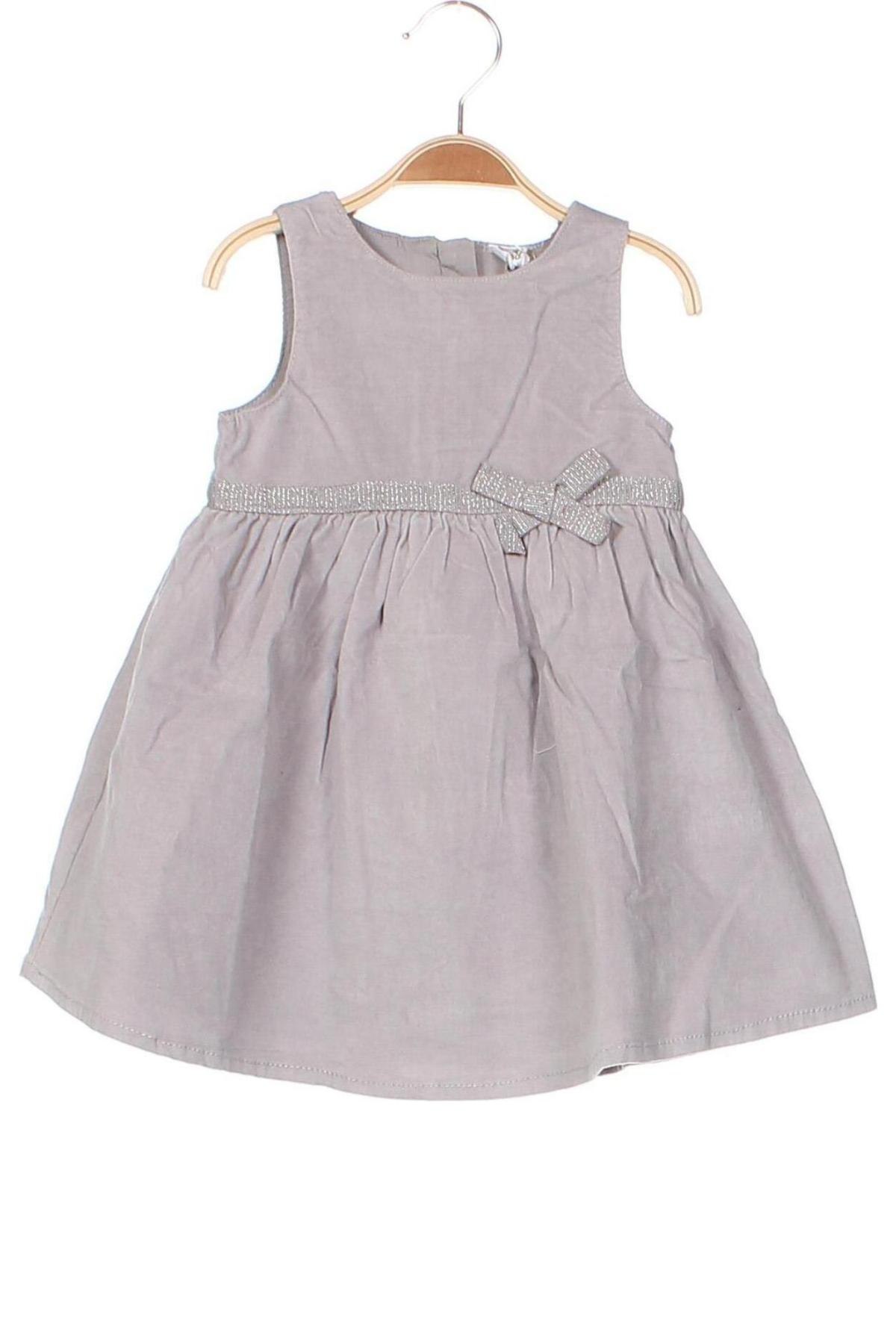 Kinderkleid Coolclub, Größe 9-12m/ 74-80 cm, Farbe Grau, Preis € 11,46