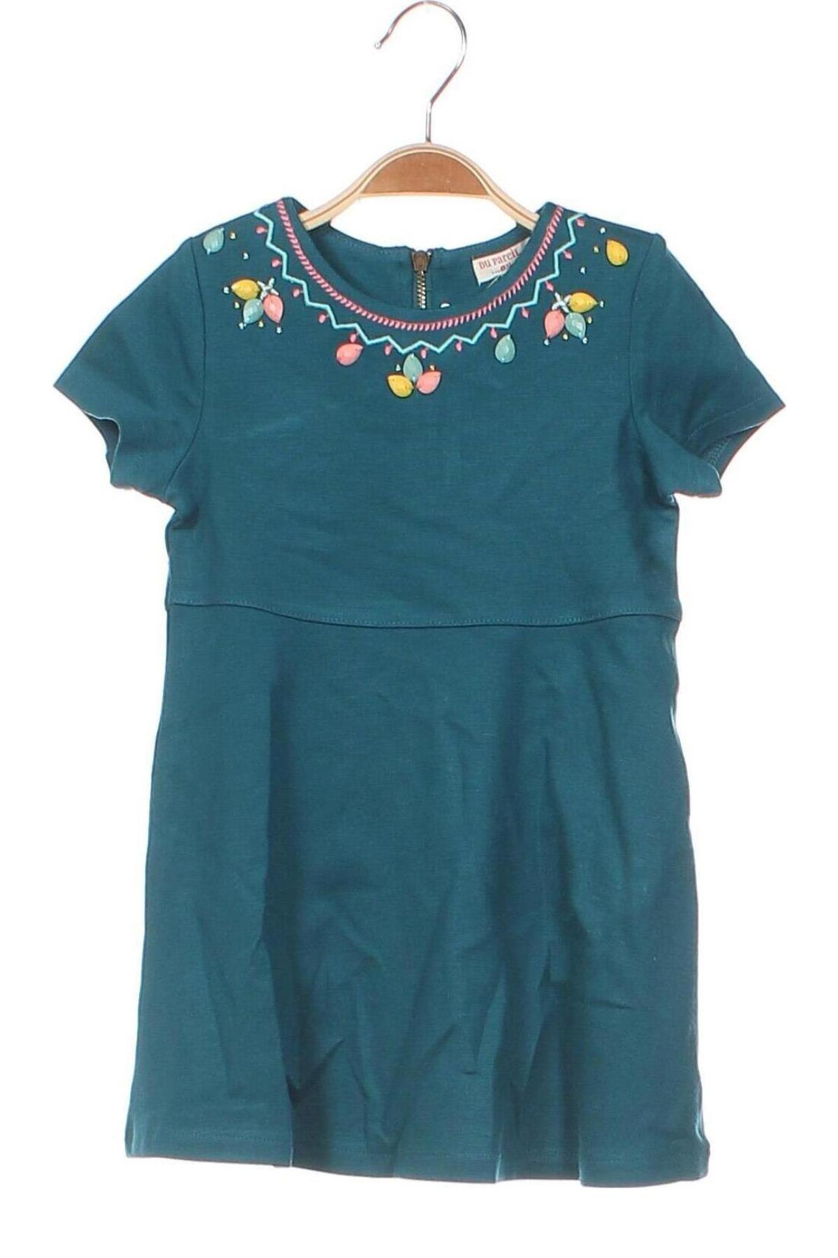 Detské šaty  Du Pareil Au Meme, Veľkosť 18-24m/ 86-98 cm, Farba Modrá, Cena  13,64 €