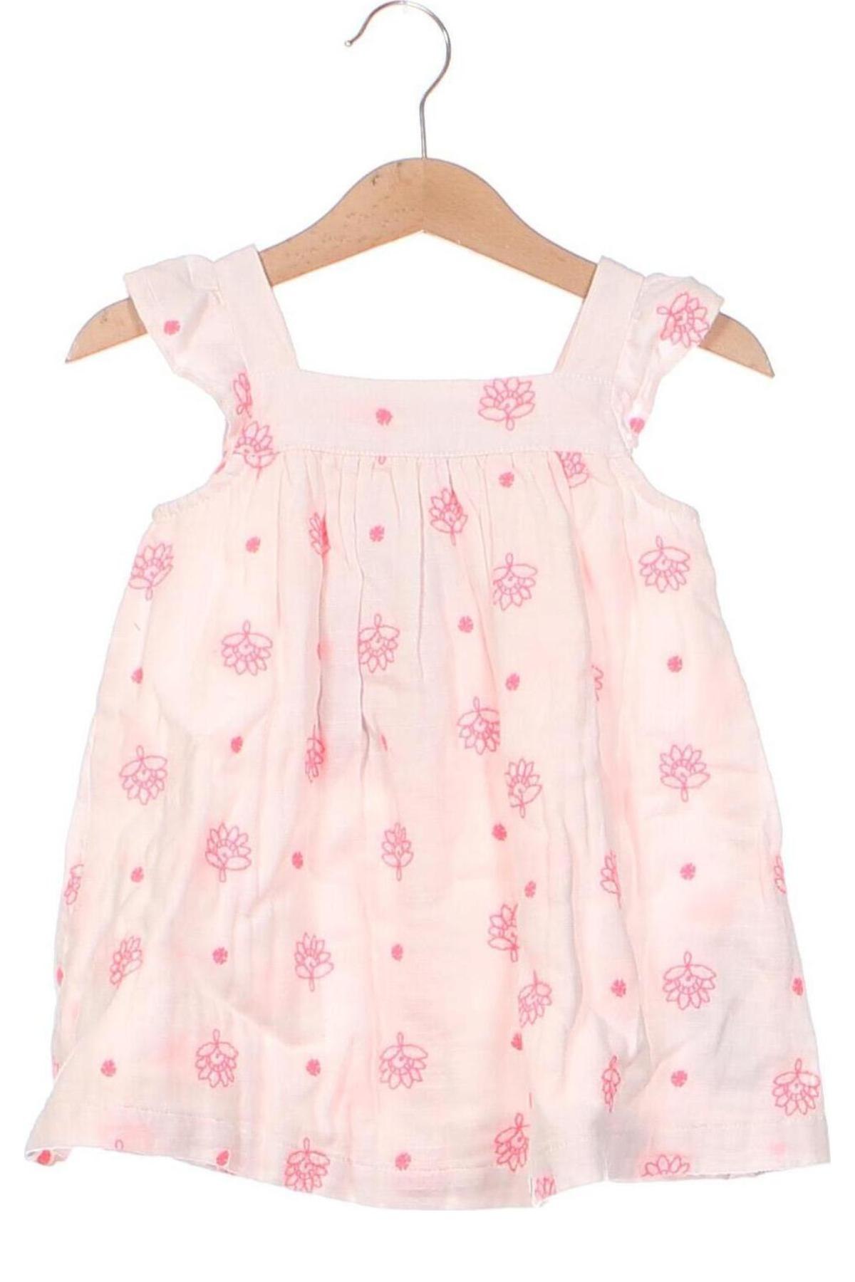 Dětské šaty  Du Pareil Au Meme, Velikost 9-12m/ 74-80 cm, Barva Růžová, Cena  697,00 Kč