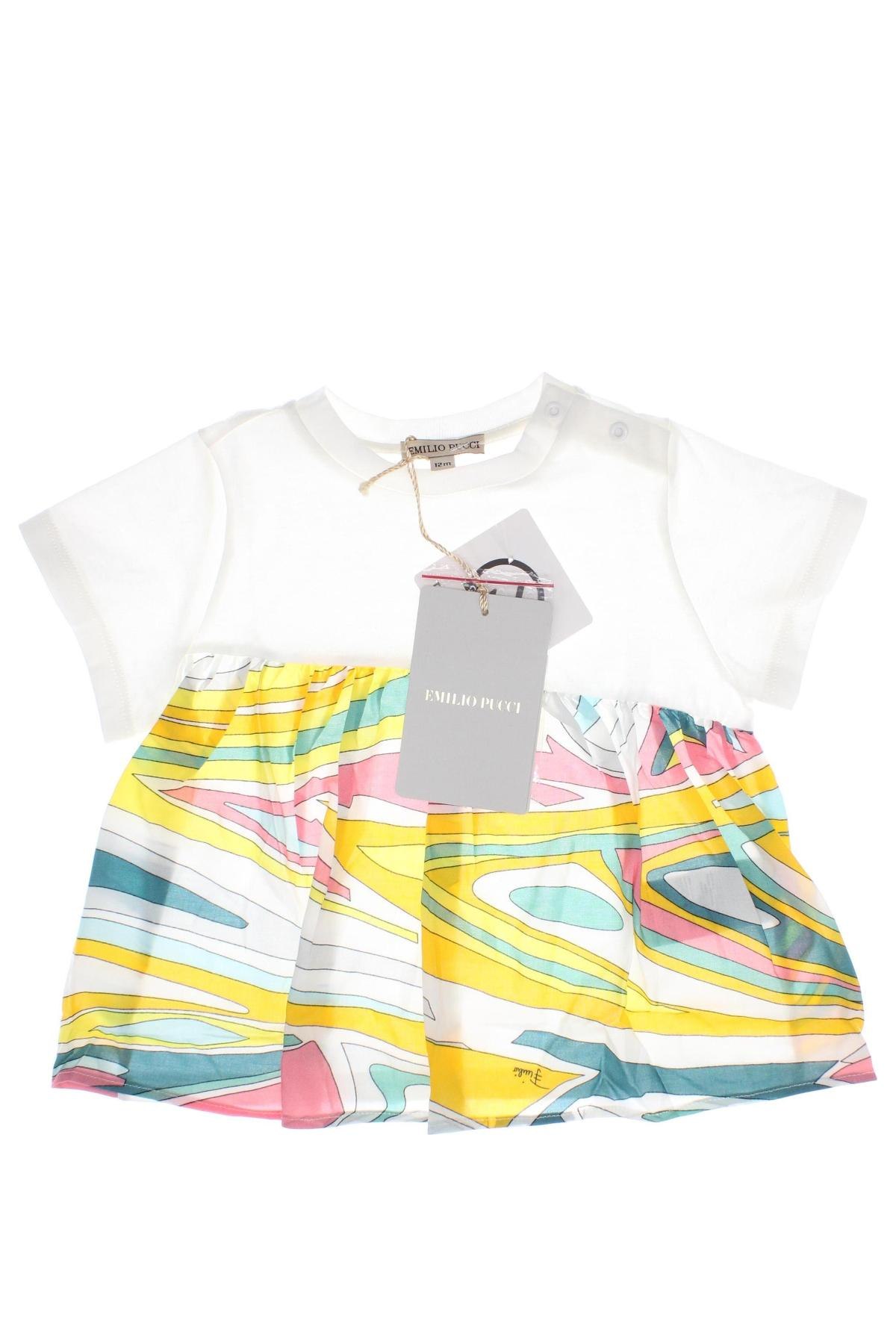 Dětské šaty  Emilio Pucci, Velikost 9-12m/ 74-80 cm, Barva Bílá, Cena  5 027,00 Kč
