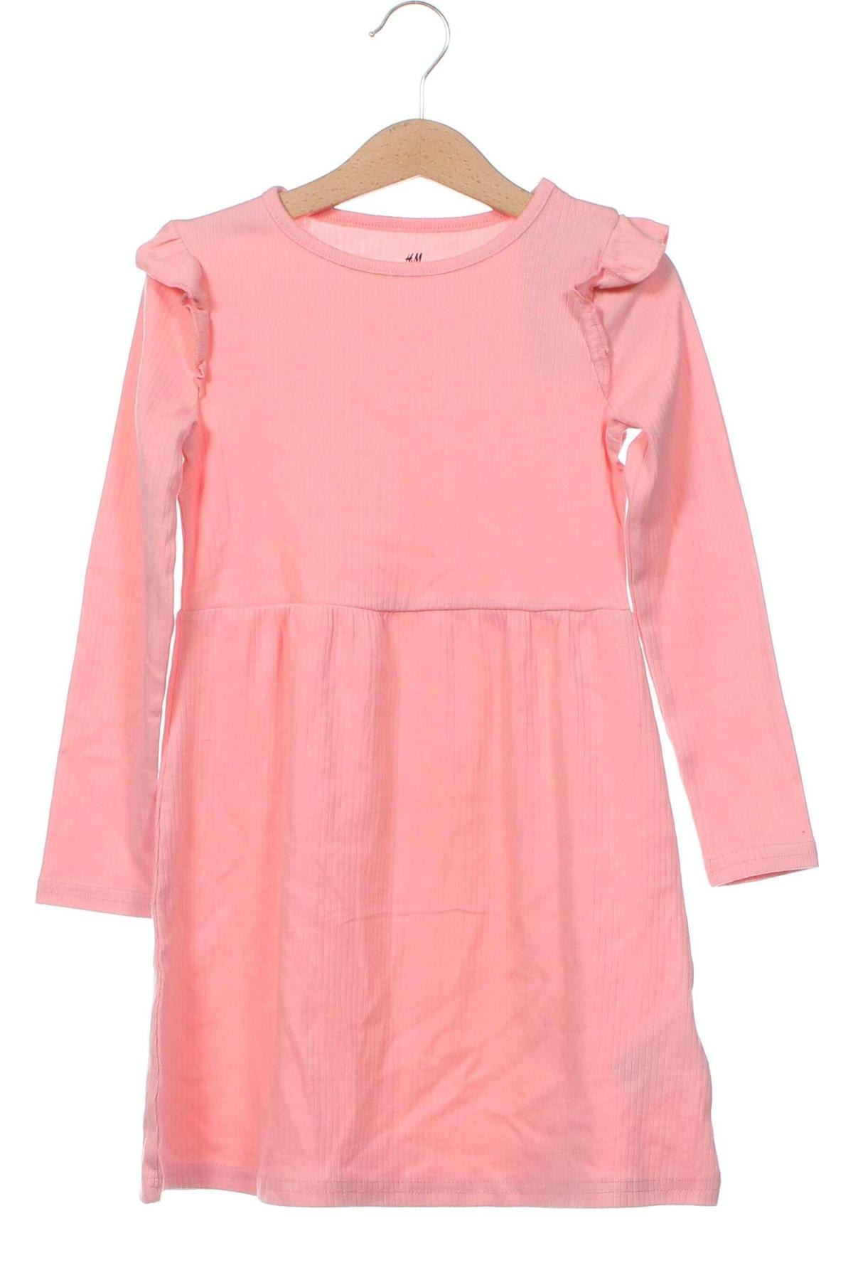 Dziecięca sukienka H&M, Rozmiar 4-5y/ 110-116 cm, Kolor Różowy, Cena 171,95 zł