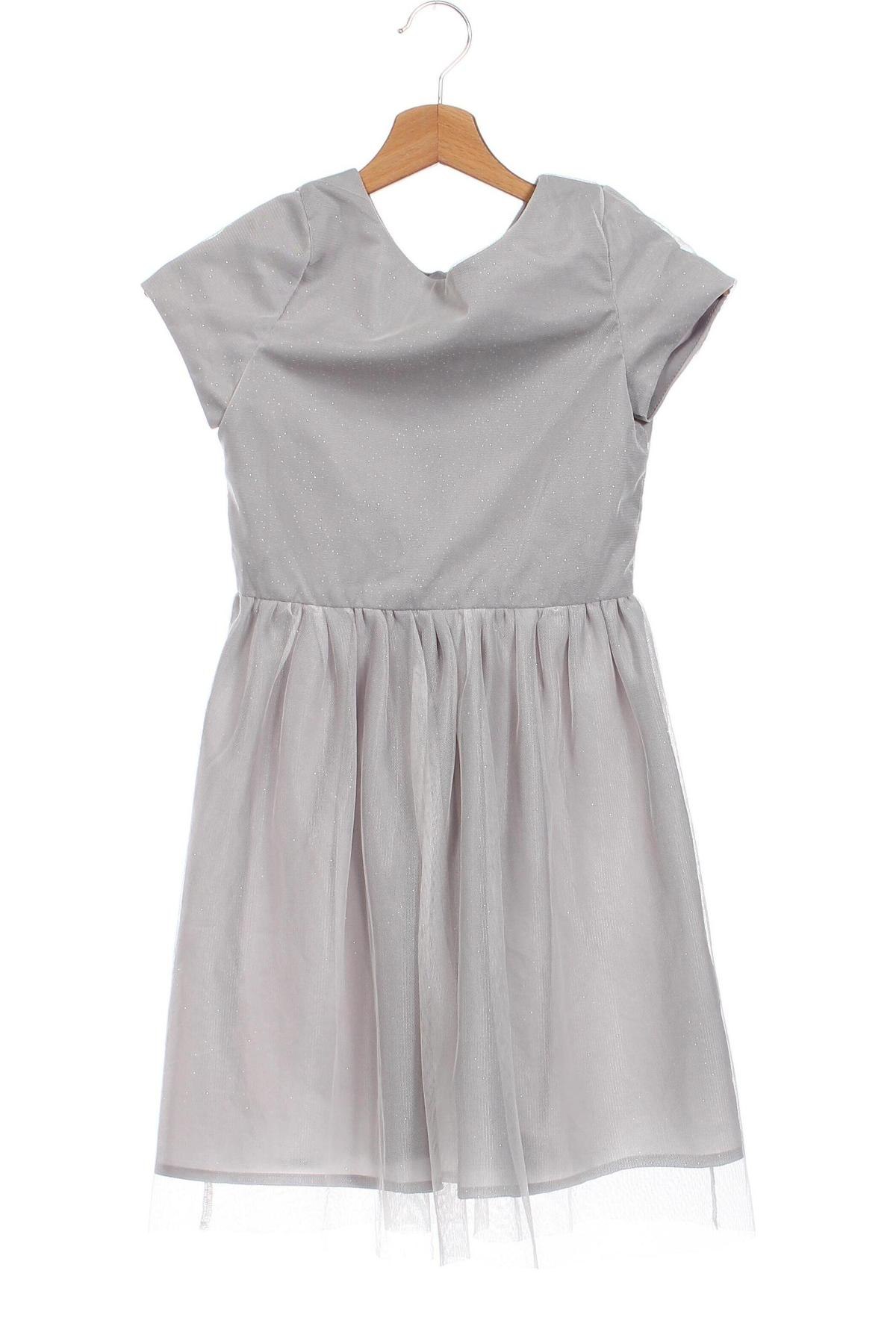 Детска рокля H&M, Размер 9-10y/ 140-146 см, Цвят Сив, Цена 21,29 лв.