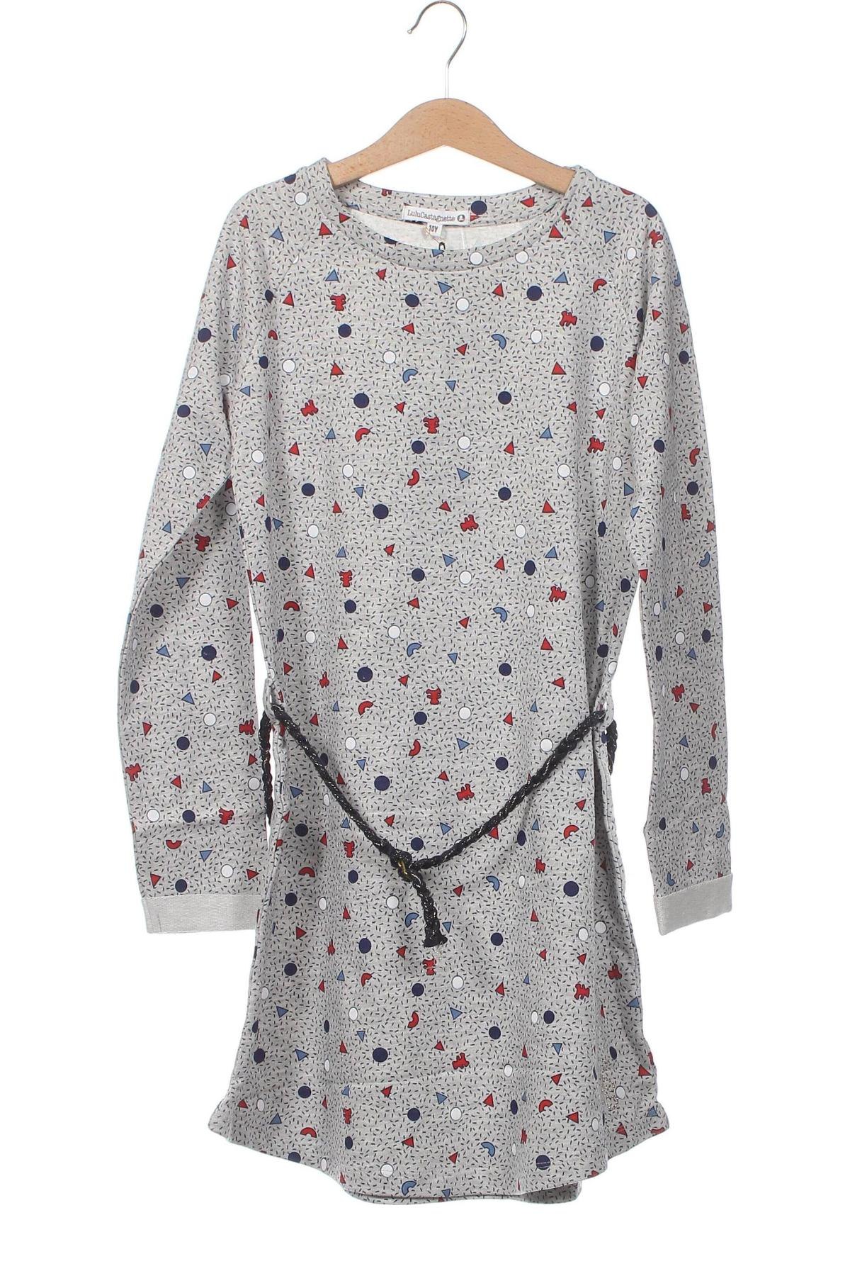 Παιδικό φόρεμα LuluCastagnette, Μέγεθος 9-10y/ 140-146 εκ., Χρώμα Γκρί, Τιμή 19,21 €