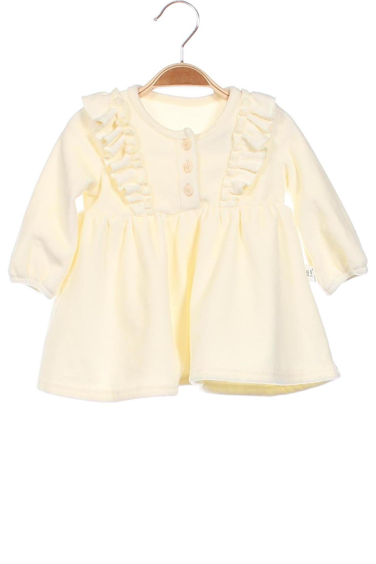 Detské šaty  SHEIN, Veľkosť 3-6m/ 62-68 cm, Farba Kremová, Cena  4,98 €