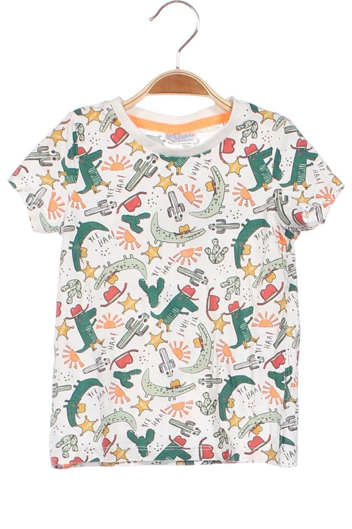 Παιδικό μπλουζάκι, Μέγεθος 18-24m/ 86-98 εκ., Χρώμα Λευκό, Τιμή 6,00 €
