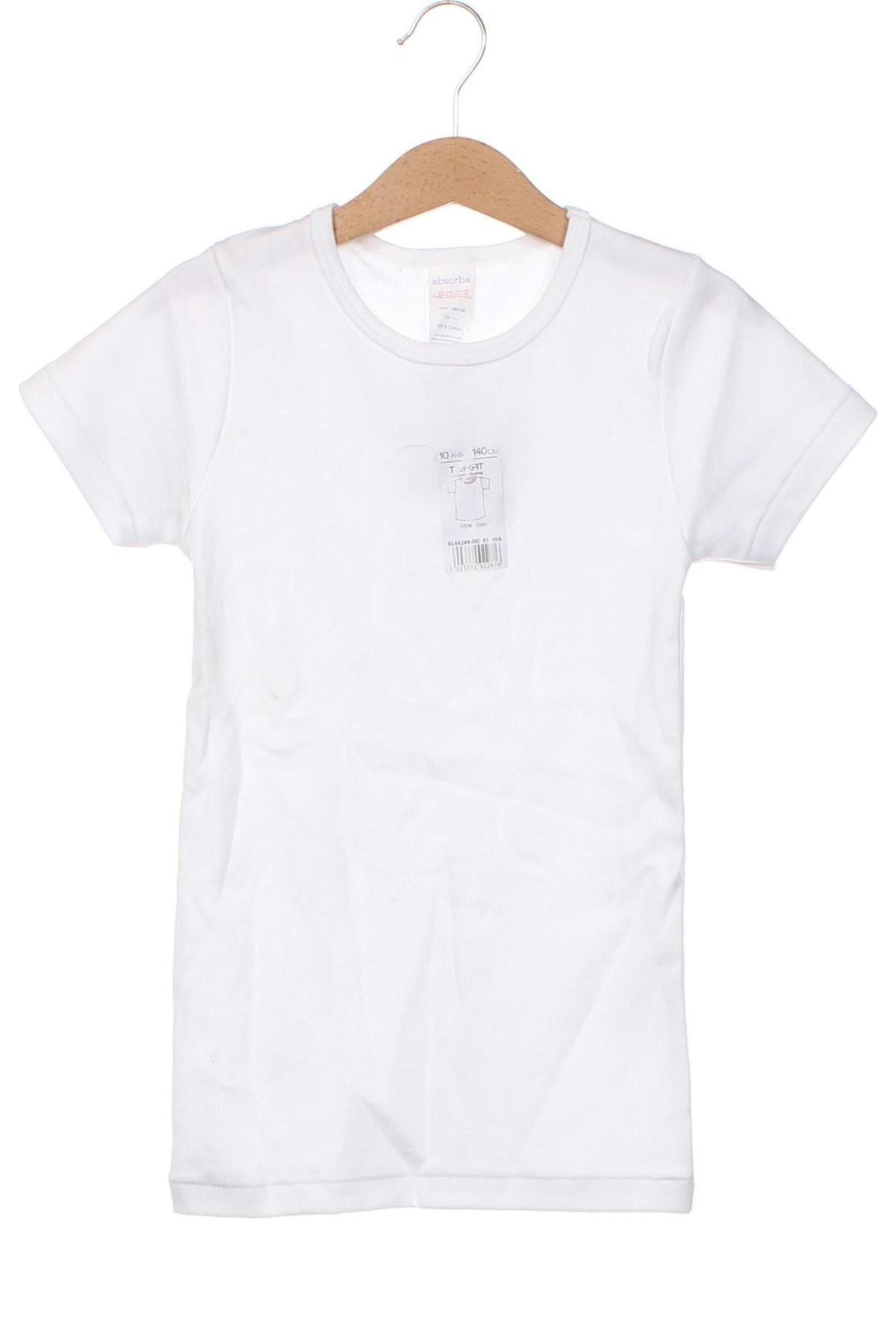 Tricou pentru copii Absorba, Mărime 9-10y/ 140-146 cm, Culoare Alb, Preț 108,71 Lei