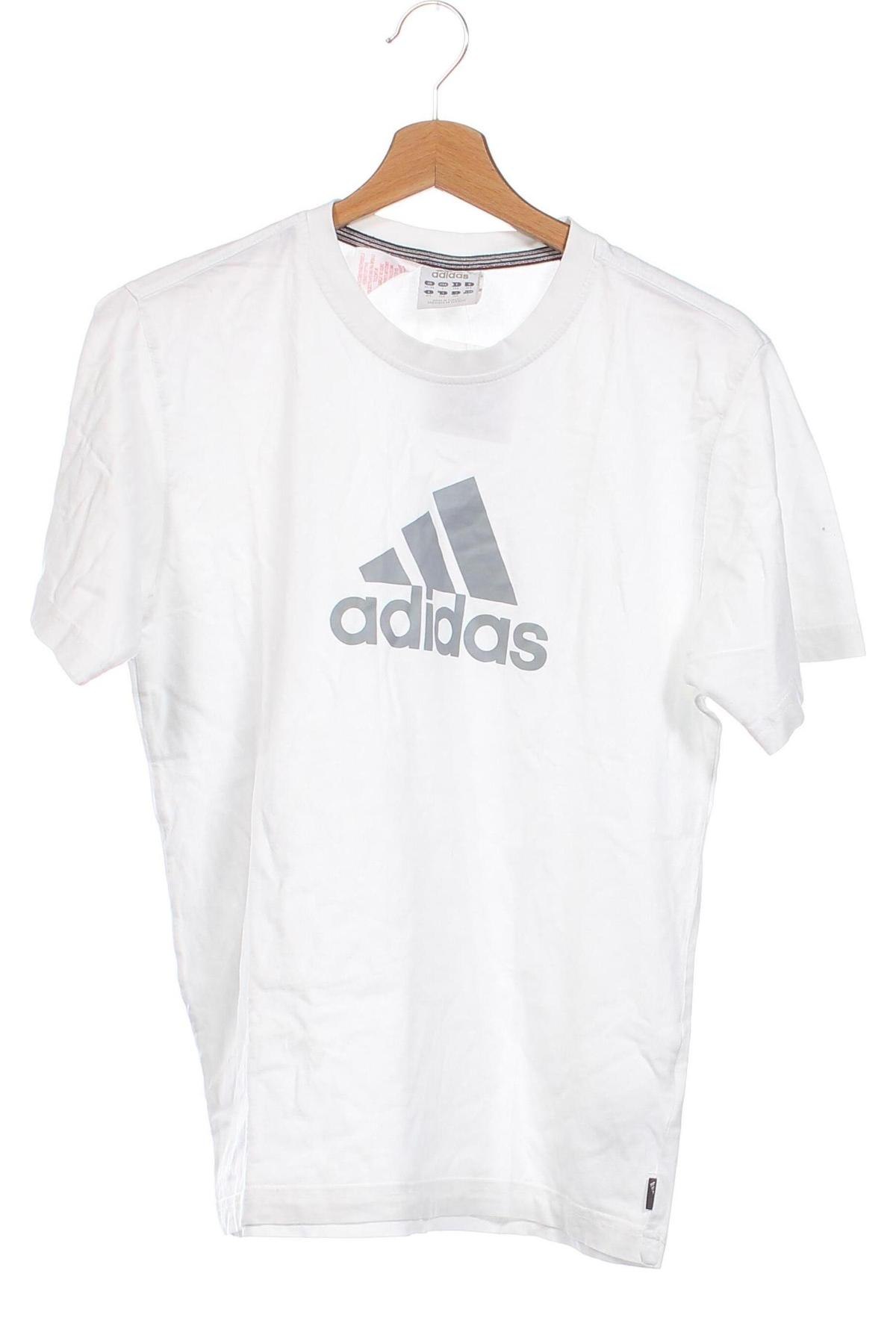 Παιδικό μπλουζάκι Adidas, Μέγεθος 12-13y/ 158-164 εκ., Χρώμα Λευκό, Τιμή 10,00 €