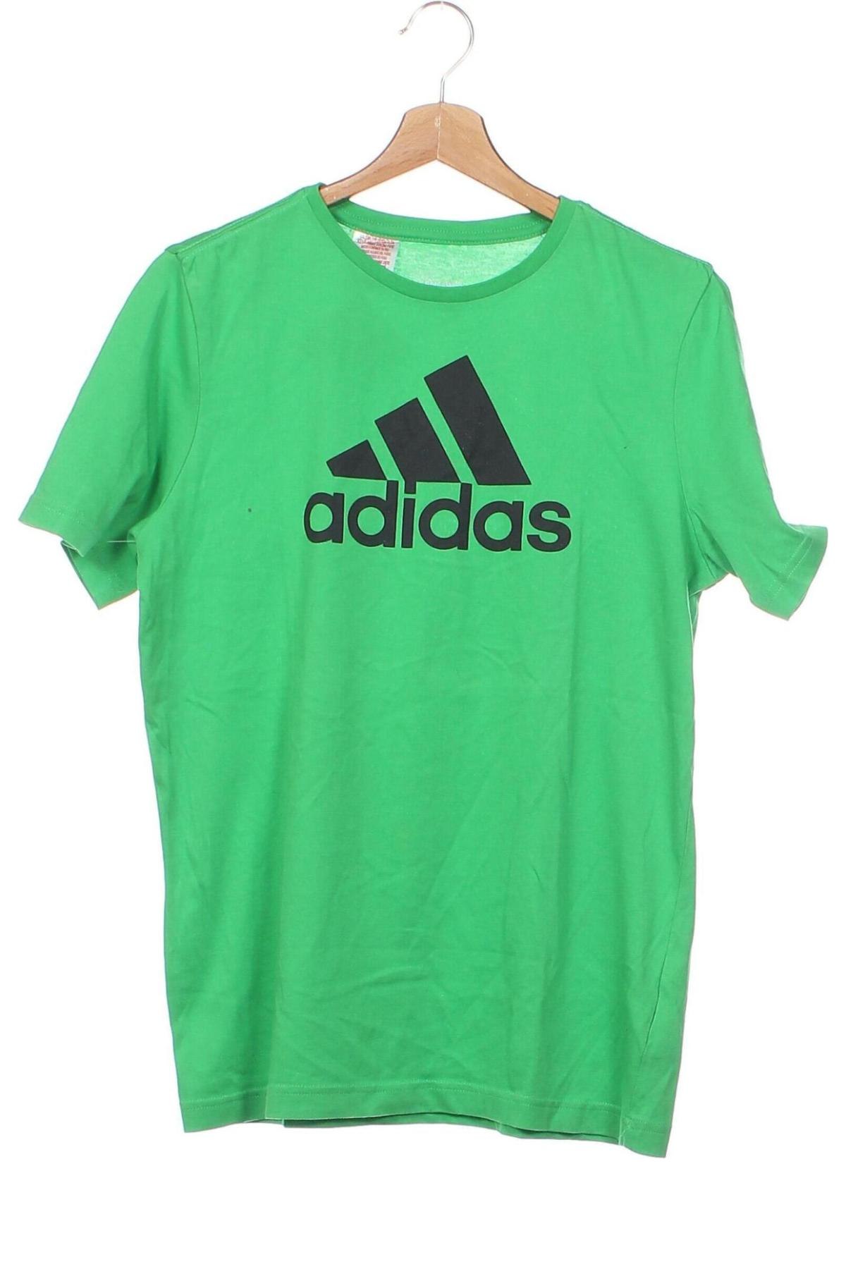 Kinder T-Shirt Adidas, Größe 15-18y/ 170-176 cm, Farbe Grün, Preis € 18,65