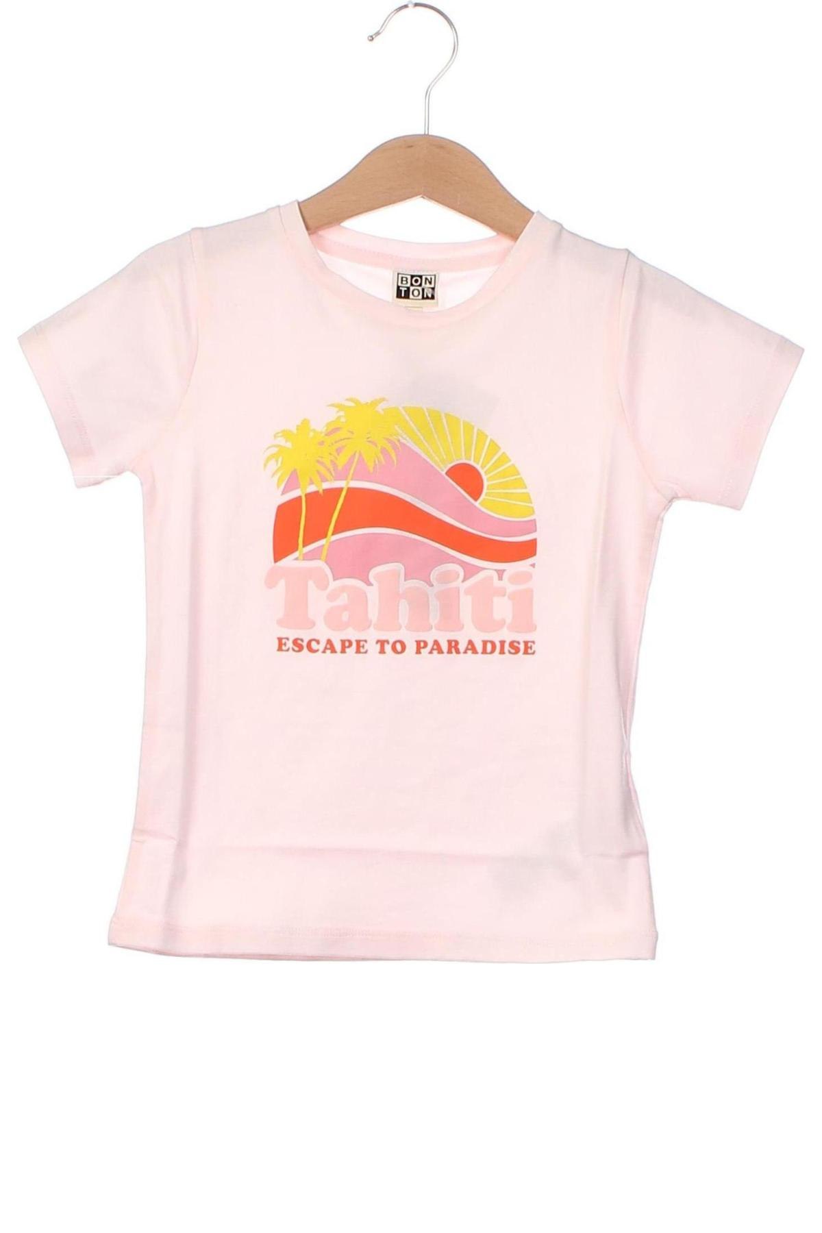 Detské tričko Bonton, Veľkosť 3-4y/ 104-110 cm, Farba Ružová, Cena  19,14 €