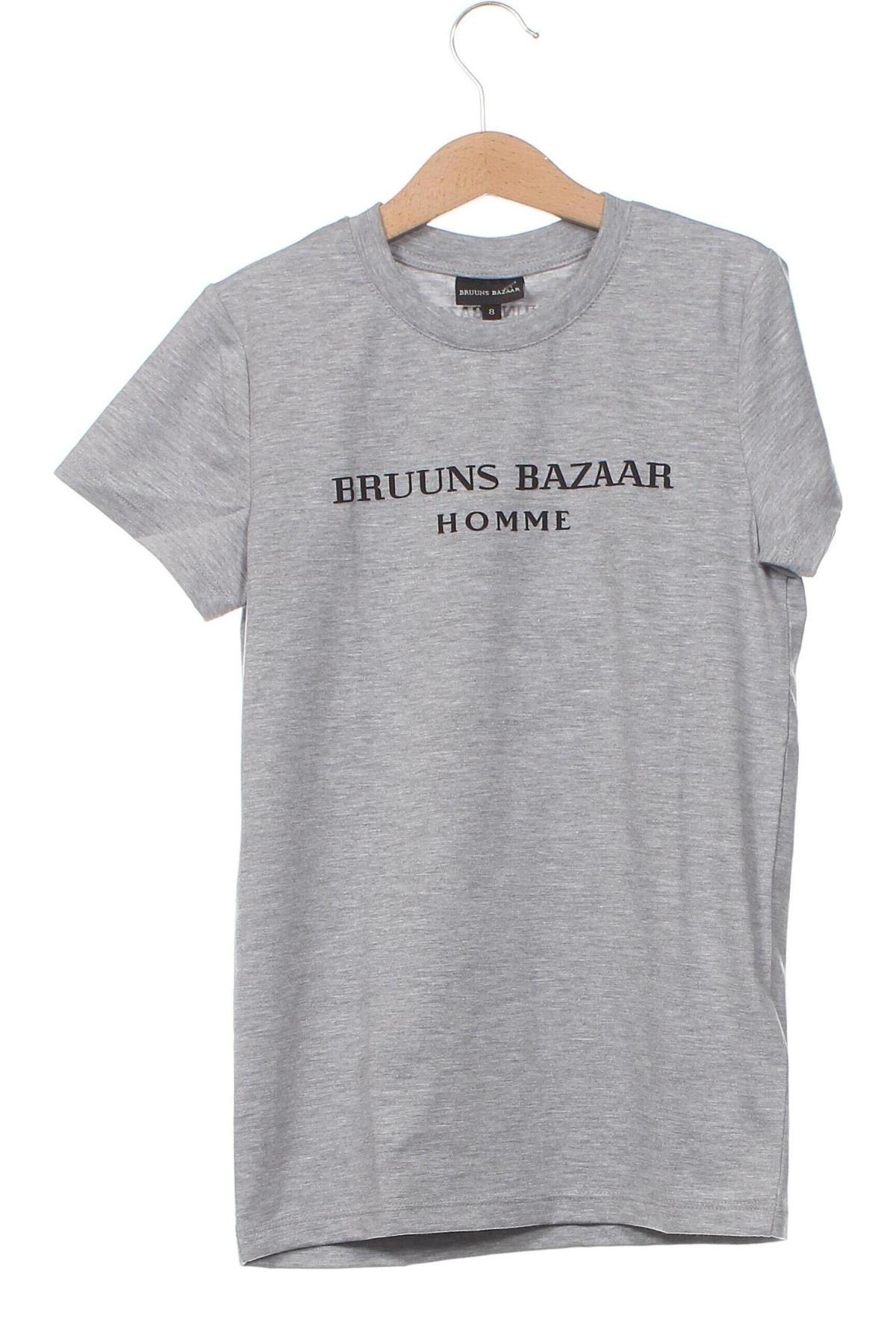 Kinder T-Shirt Bruuns Bazaar, Größe 7-8y/ 128-134 cm, Farbe Grau, Preis € 18,93