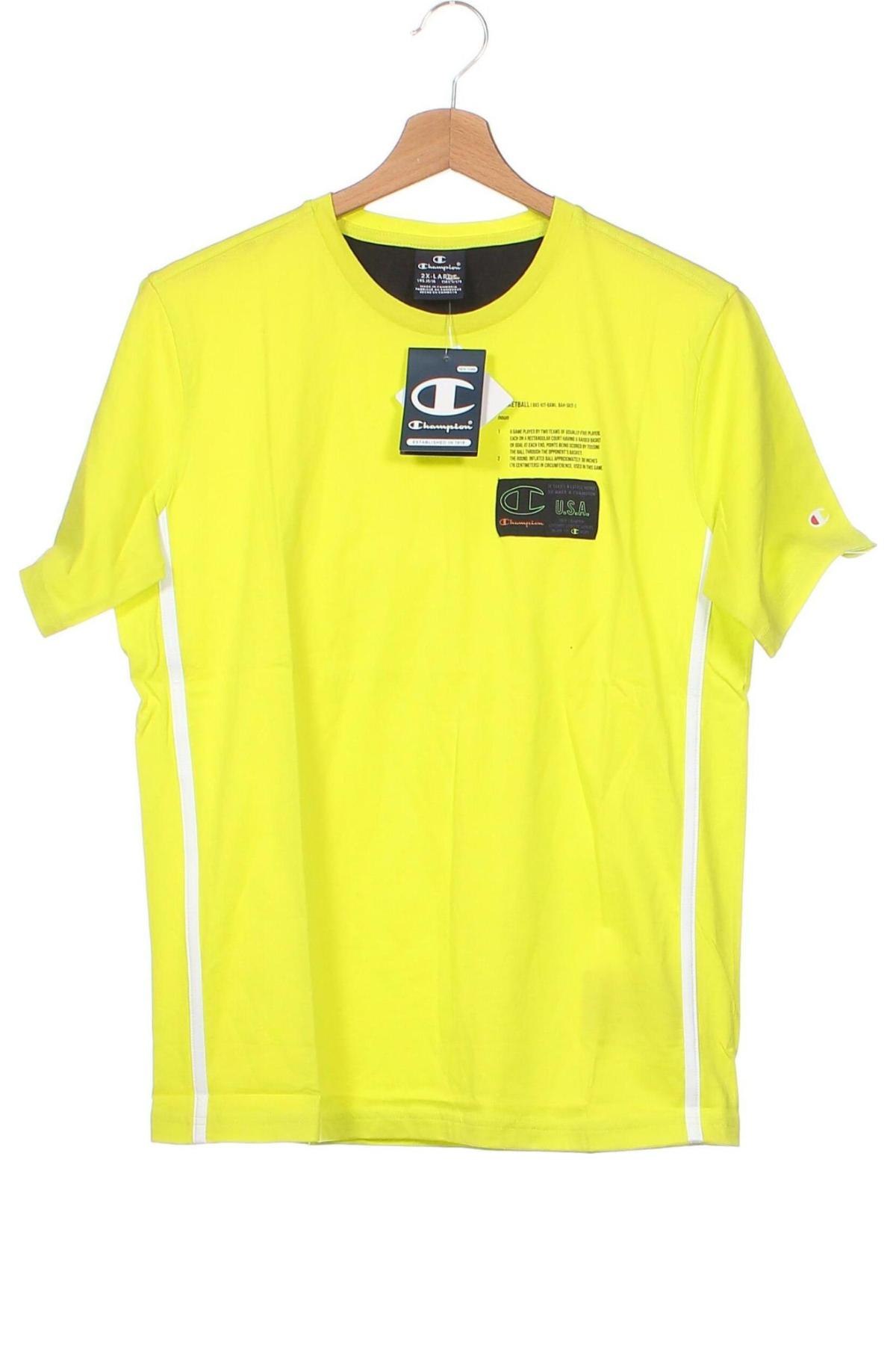 Tricou pentru copii Champion, Mărime 15-18y/ 170-176 cm, Culoare Verde, Preț 89,47 Lei