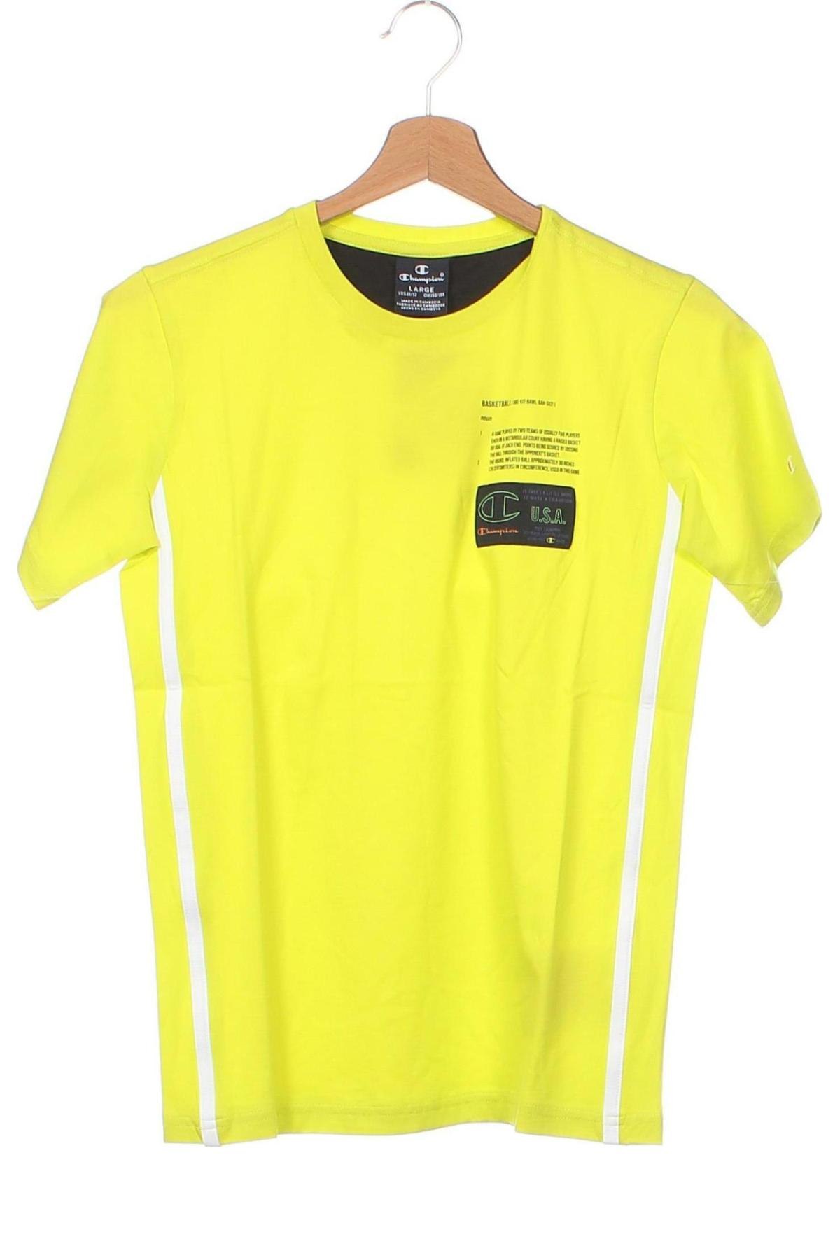 Tricou pentru copii Champion, Mărime 11-12y/ 152-158 cm, Culoare Verde, Preț 86,84 Lei